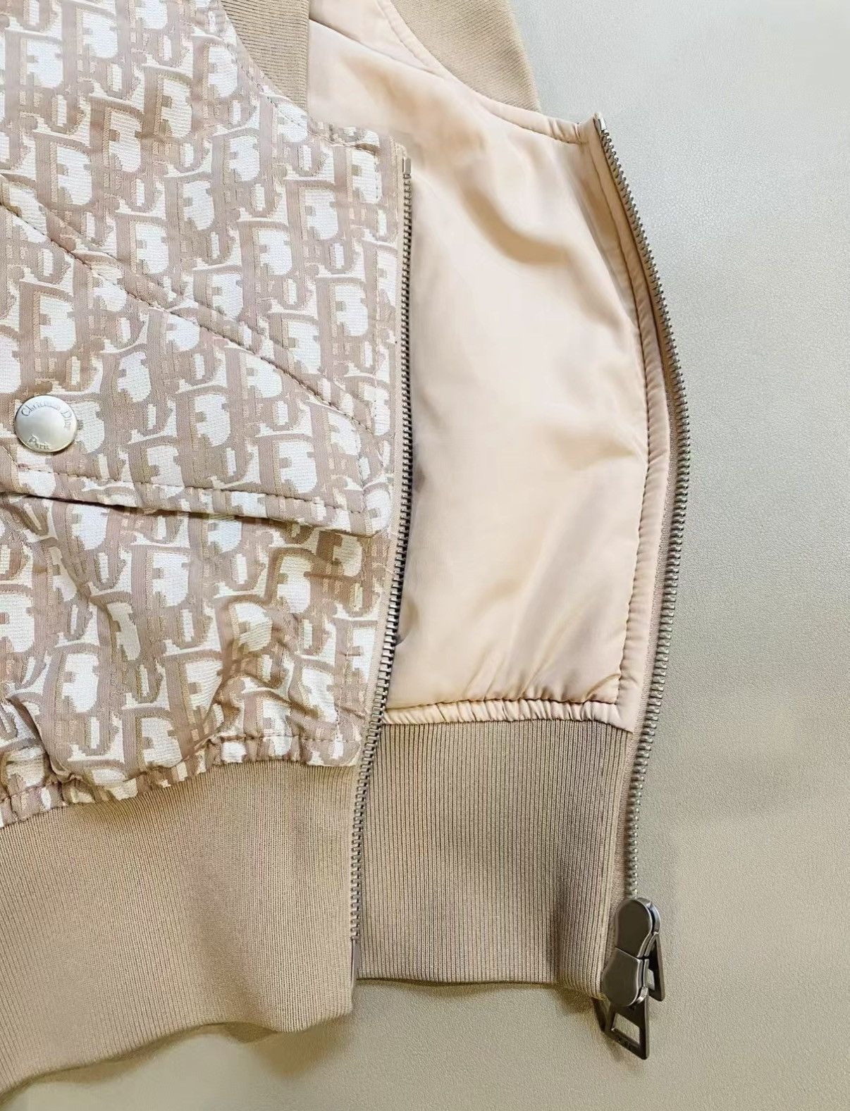 Dior Dior Classic All-Over Logo Women's Vest Jacket J33 Size XS / US 0-2 / IT 36-38 - 6 Thumbnail