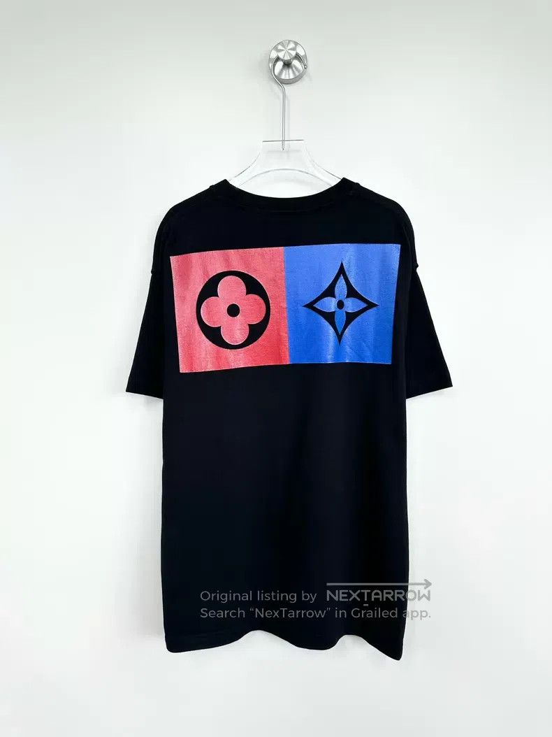 Louis Vuitton Louis Vuitton Black piano big flower logo short sleeve Size US S / EU 44-46 / 1 - 2 Thumbnail