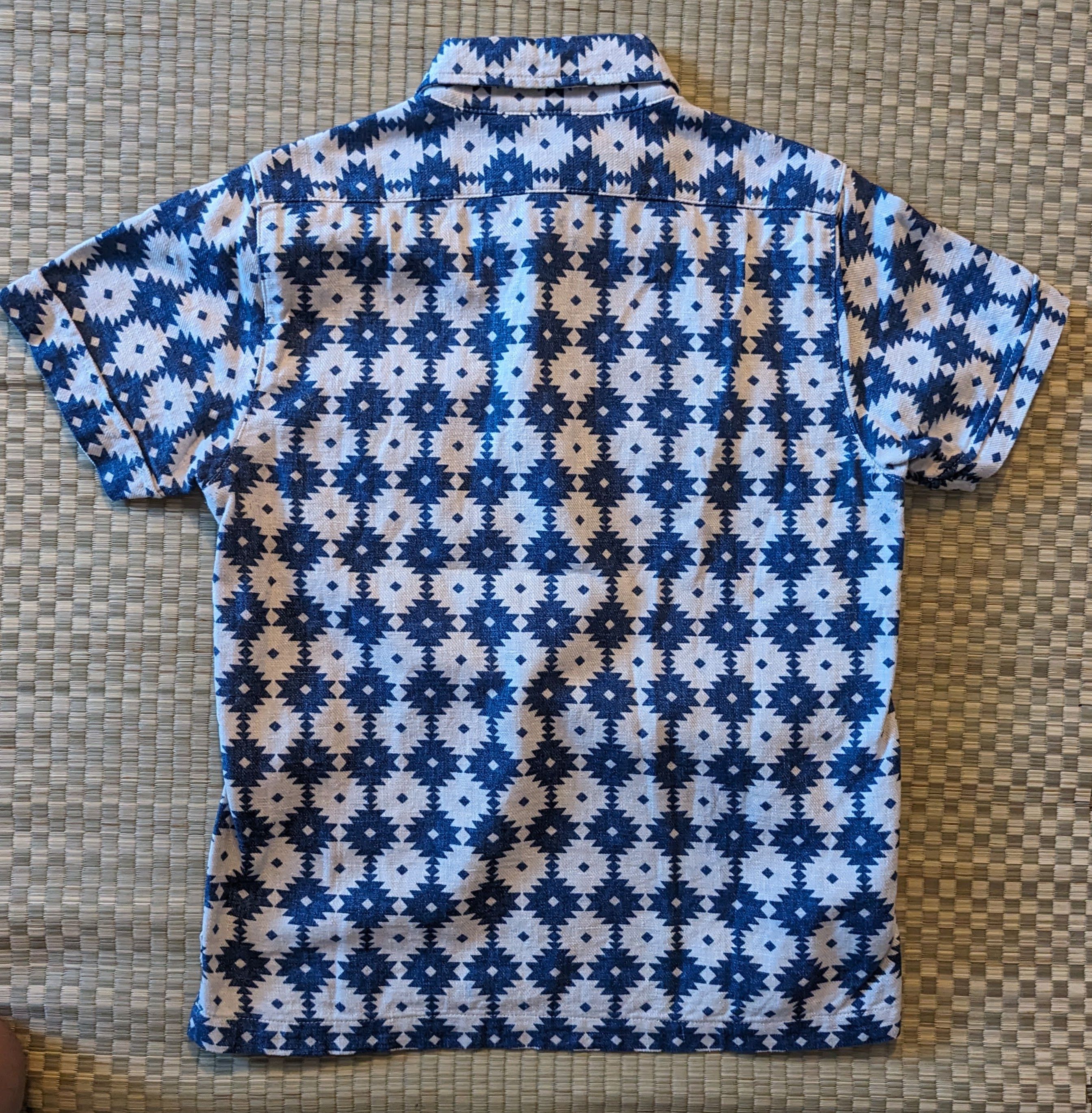 3sixteen 3Sixteen Aztec Popover Shirt Made in USA Size US S / EU 44-46 / 1 - 2 Thumbnail