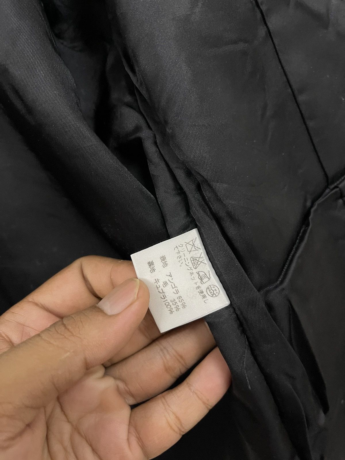Issey Miyake Angora Wool Issey Miyake White Label Jacket Size M / US 6-8 / IT 42-44 - 6 Thumbnail
