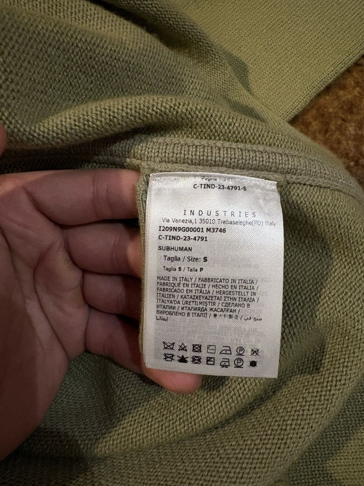 Moncler Moncler x rick owens subhuman sweater Size US S / EU 44-46 / 1 - 10 Thumbnail