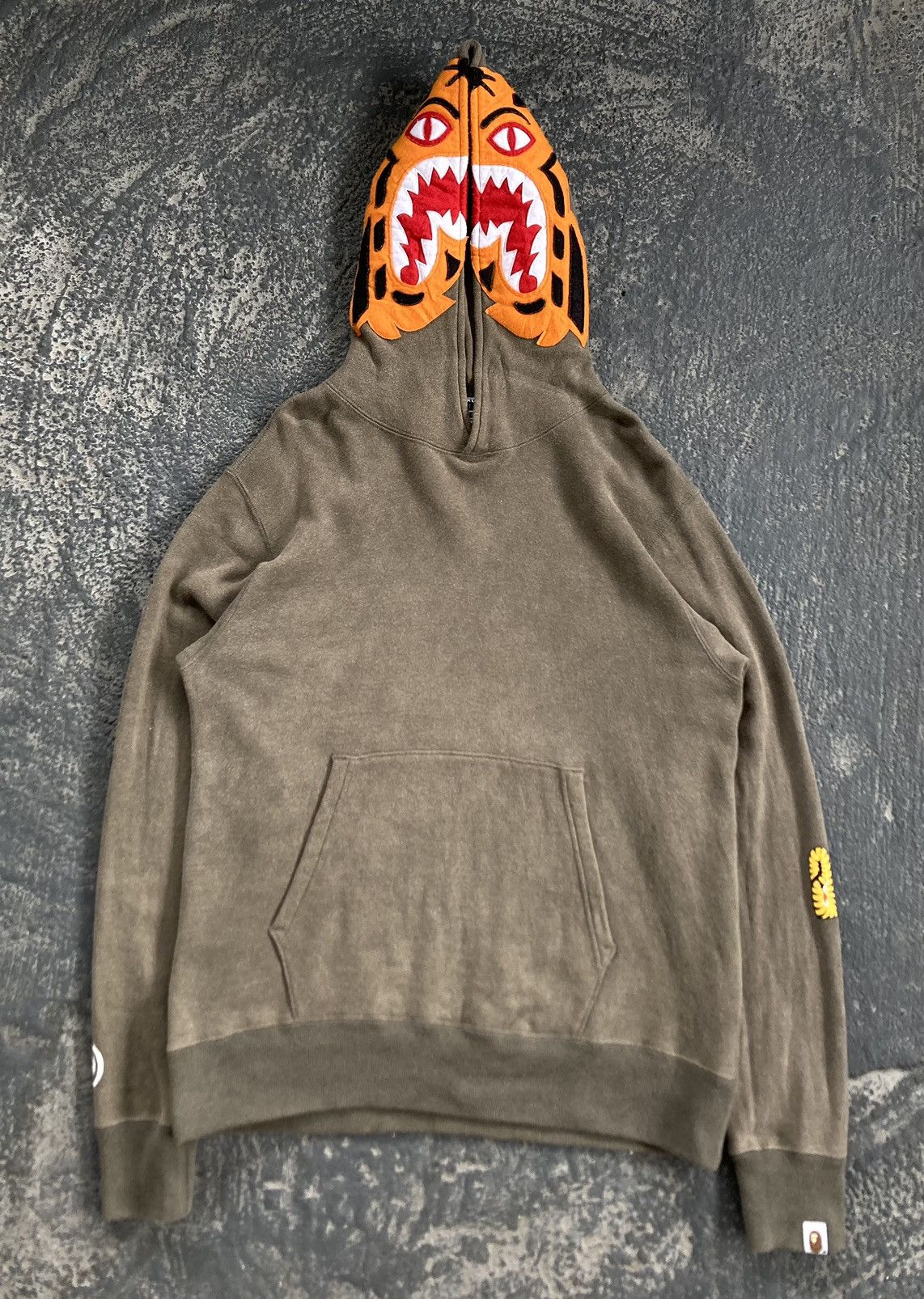 image of Bape Funthera Militia Tgershark Pullover, Men's (Size Small)