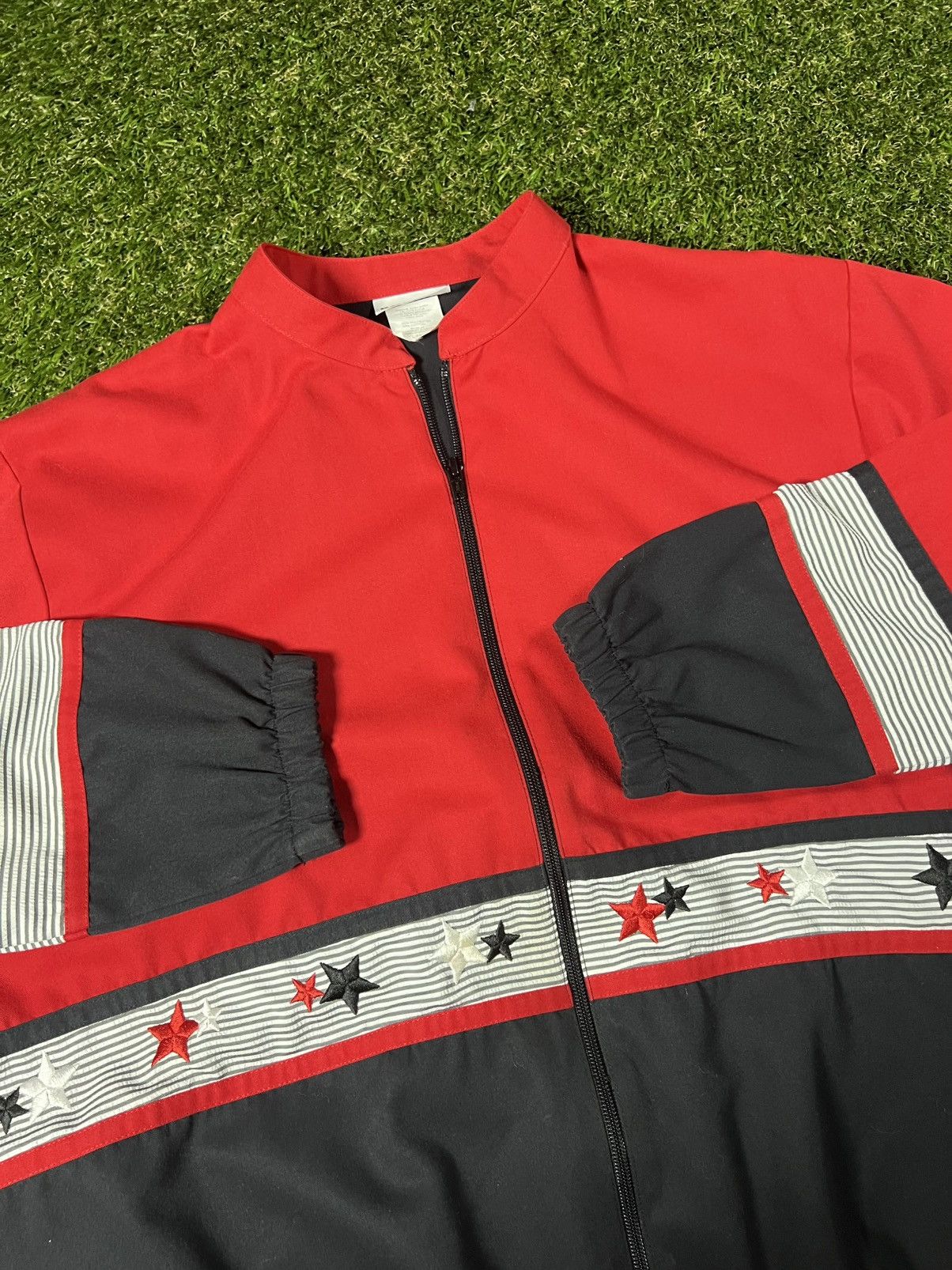 Vintage Vintage Boxy Star Embroidered USA Detroit Styled Jacket Size US L / EU 52-54 / 3 - 2 Thumbnail