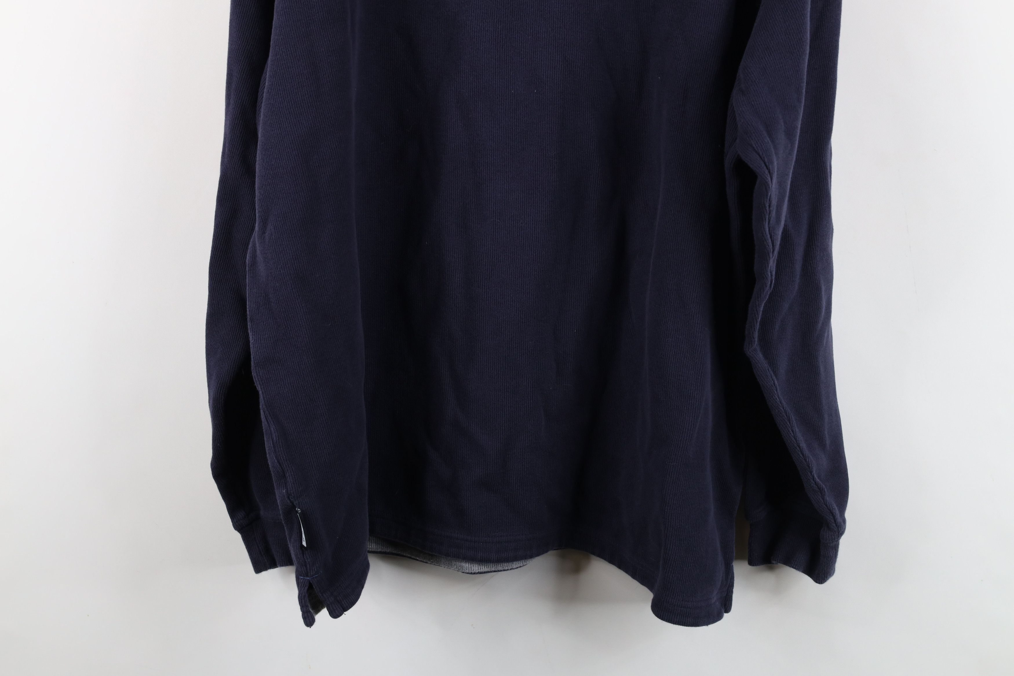 Vintage Vintage 90s Y2K Streetwear Ribbed Knit Long Sleeve T-Shirt Size US L / EU 52-54 / 3 - 12 Thumbnail