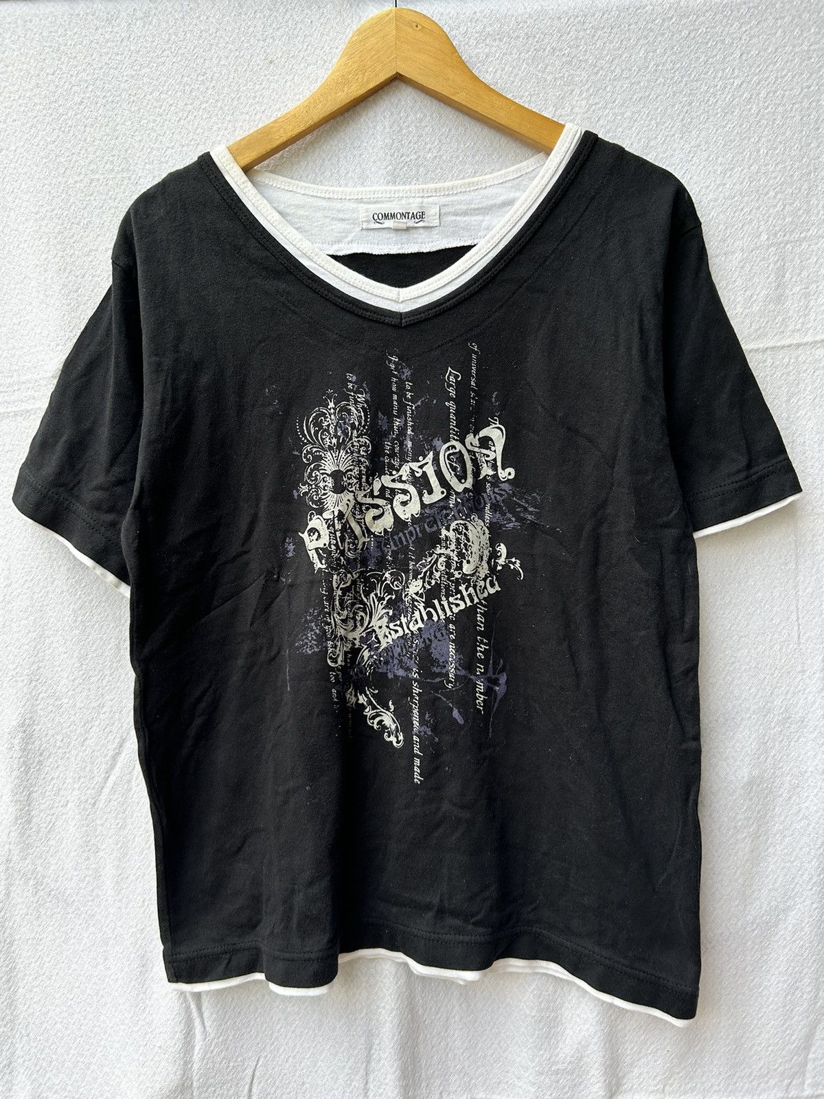 If Six Was Nine × Japanese Brand × Le Grande Bleu (L.G.B.) 💸BINDINGOFFER💸Commontage pission establishea poem tees Size US L / EU 52-54 / 3 - 1 Thumbnail