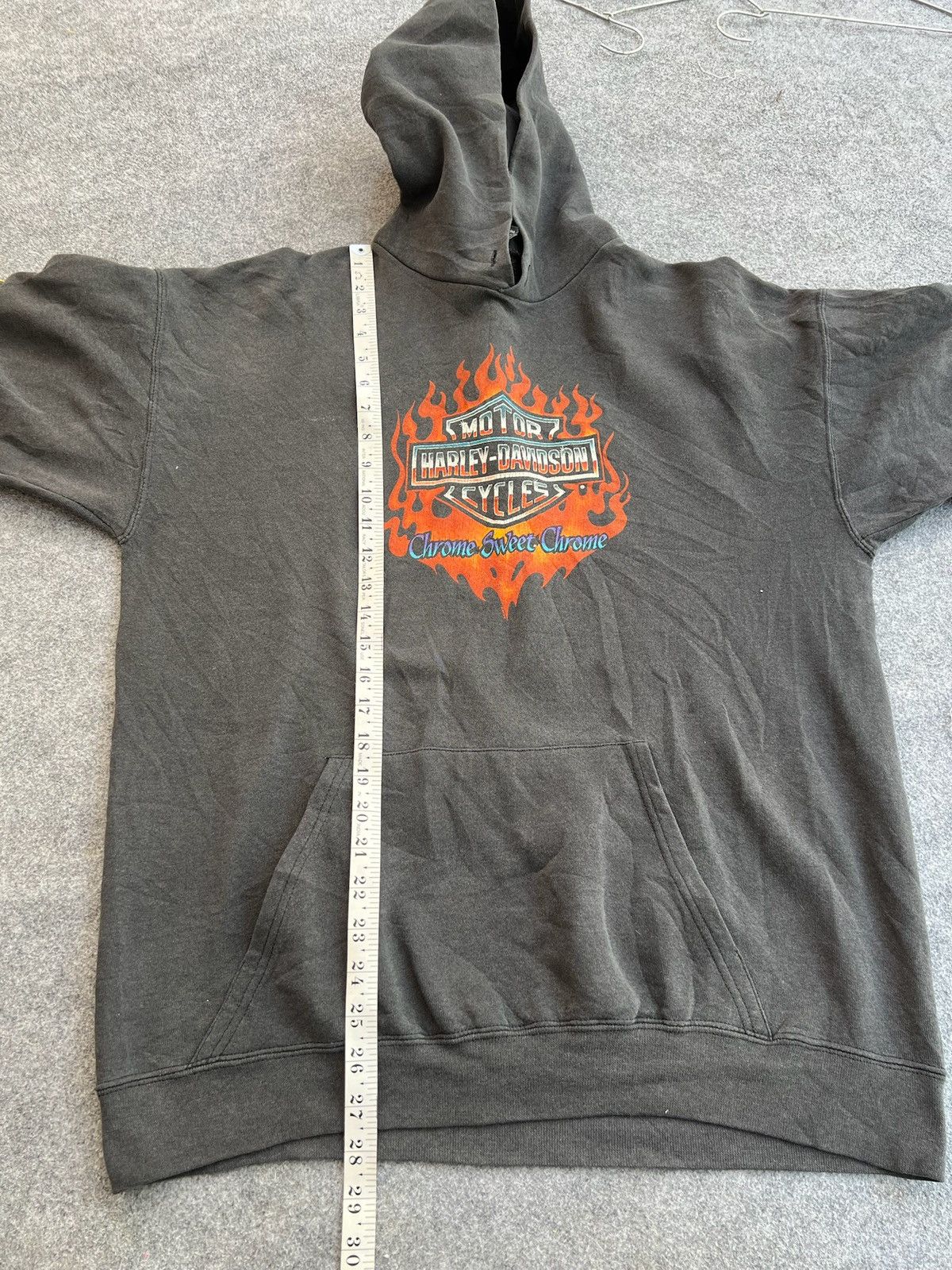 Harley Davidson Harley Davidson Chrome Sweet Chrome Flame Hoodie Size US L / EU 52-54 / 3 - 11 Thumbnail