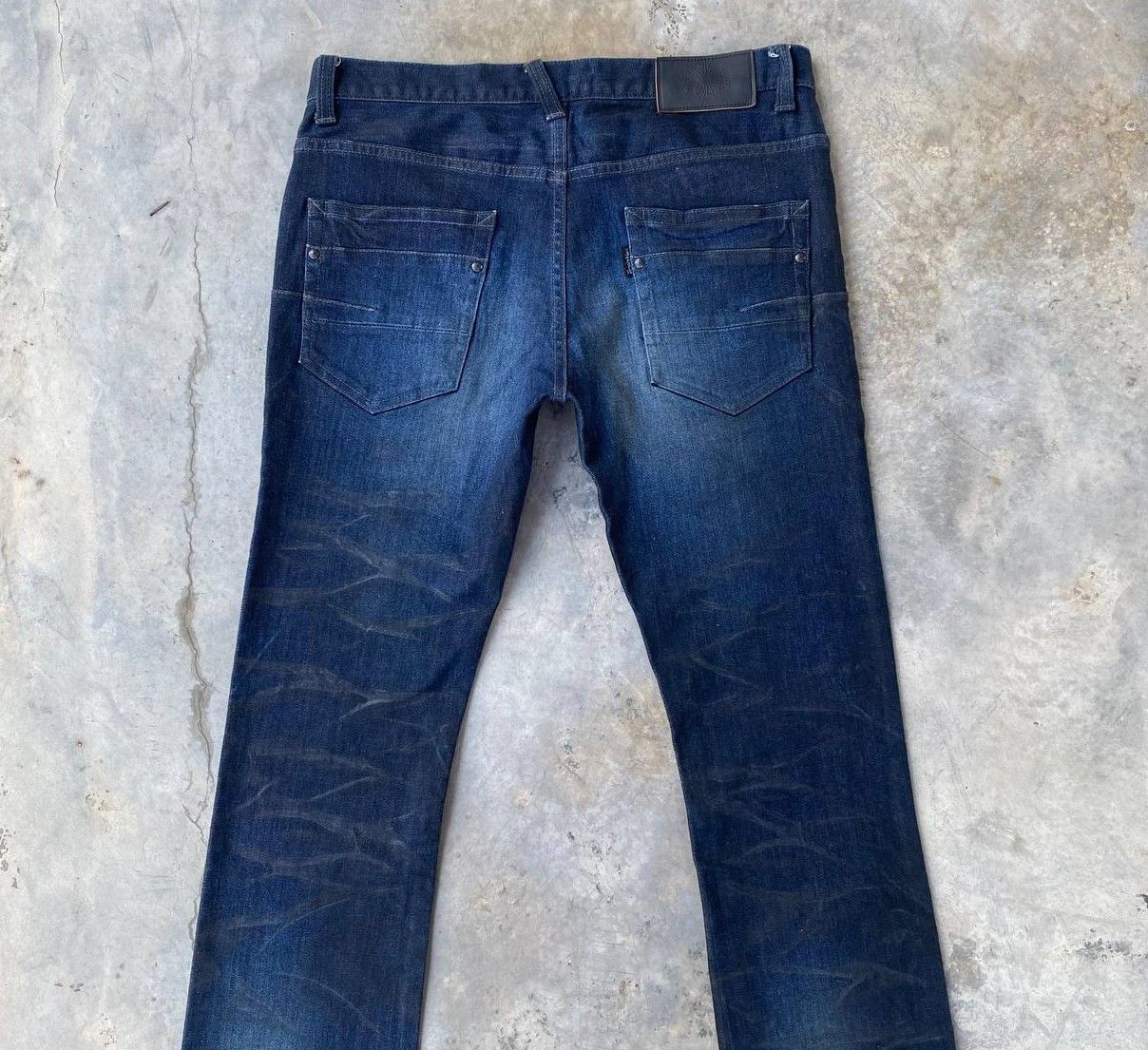 Tornado Mart TORNADO MART COATED PAINT HERRINGBONE CLAWMARK SLIM W32 Size US 31 - 11 Thumbnail