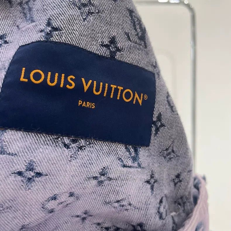 Louis Vuitton Louis Vuitton Purple fringed denim jacket Size US XL / EU 56 / 4 - 5 Thumbnail
