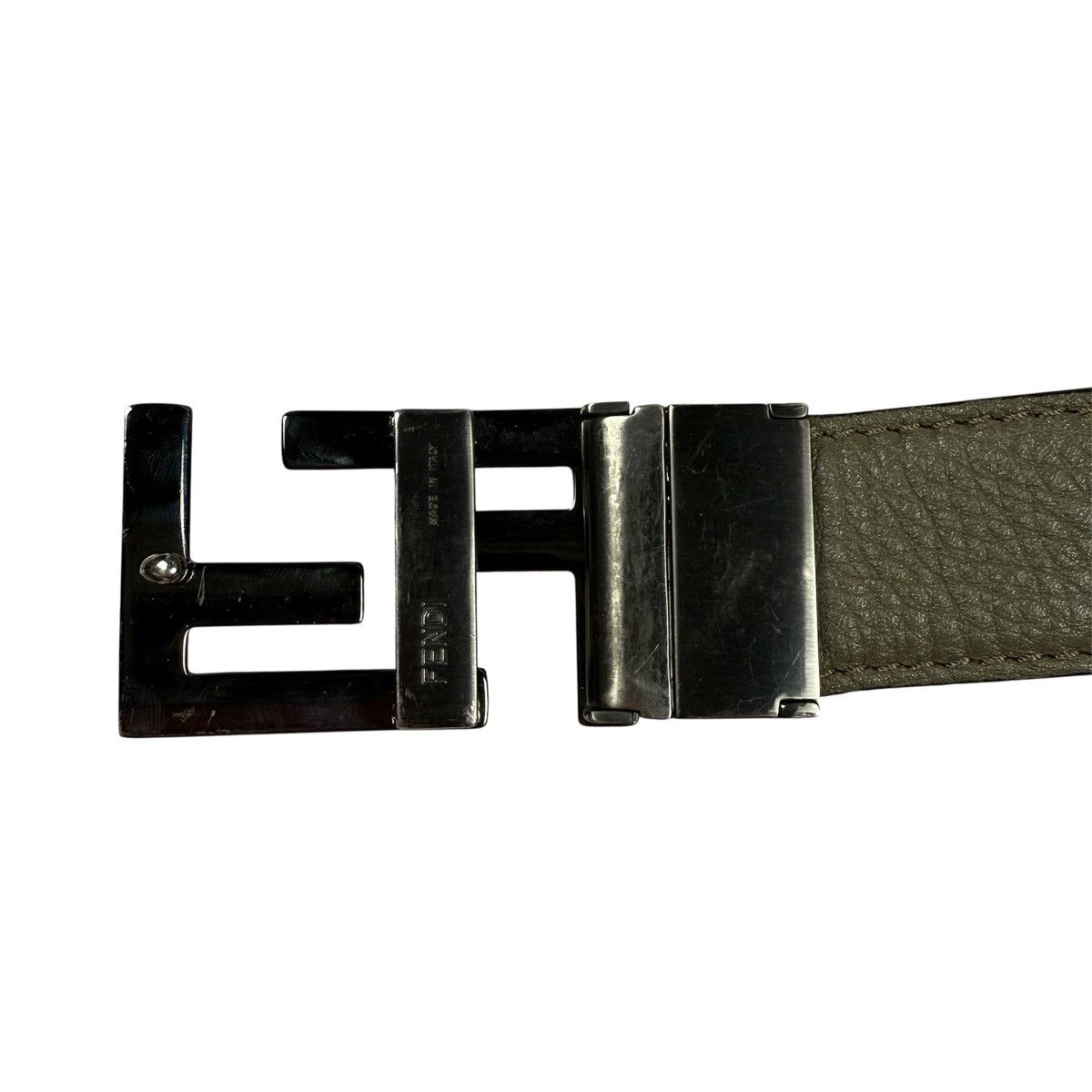 Fendi FENDI Reversible ‘Black/Green’ Belt Size 34 - 3 Thumbnail