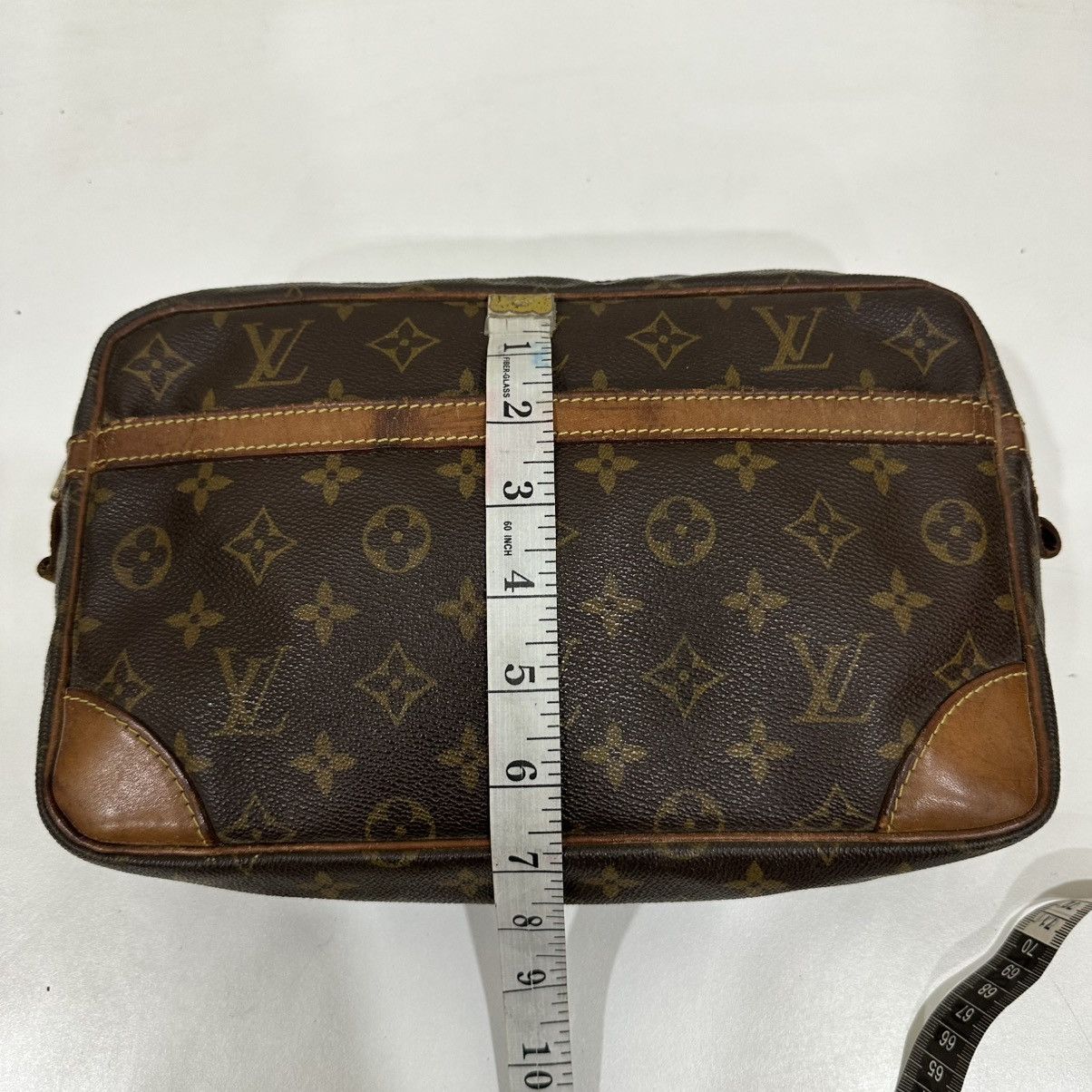 Louis Vuitton LOUIS VUITTON COMPIENGE 28 MONOGRAM CLUTCH BAG Size ONE SIZE - 7 Thumbnail