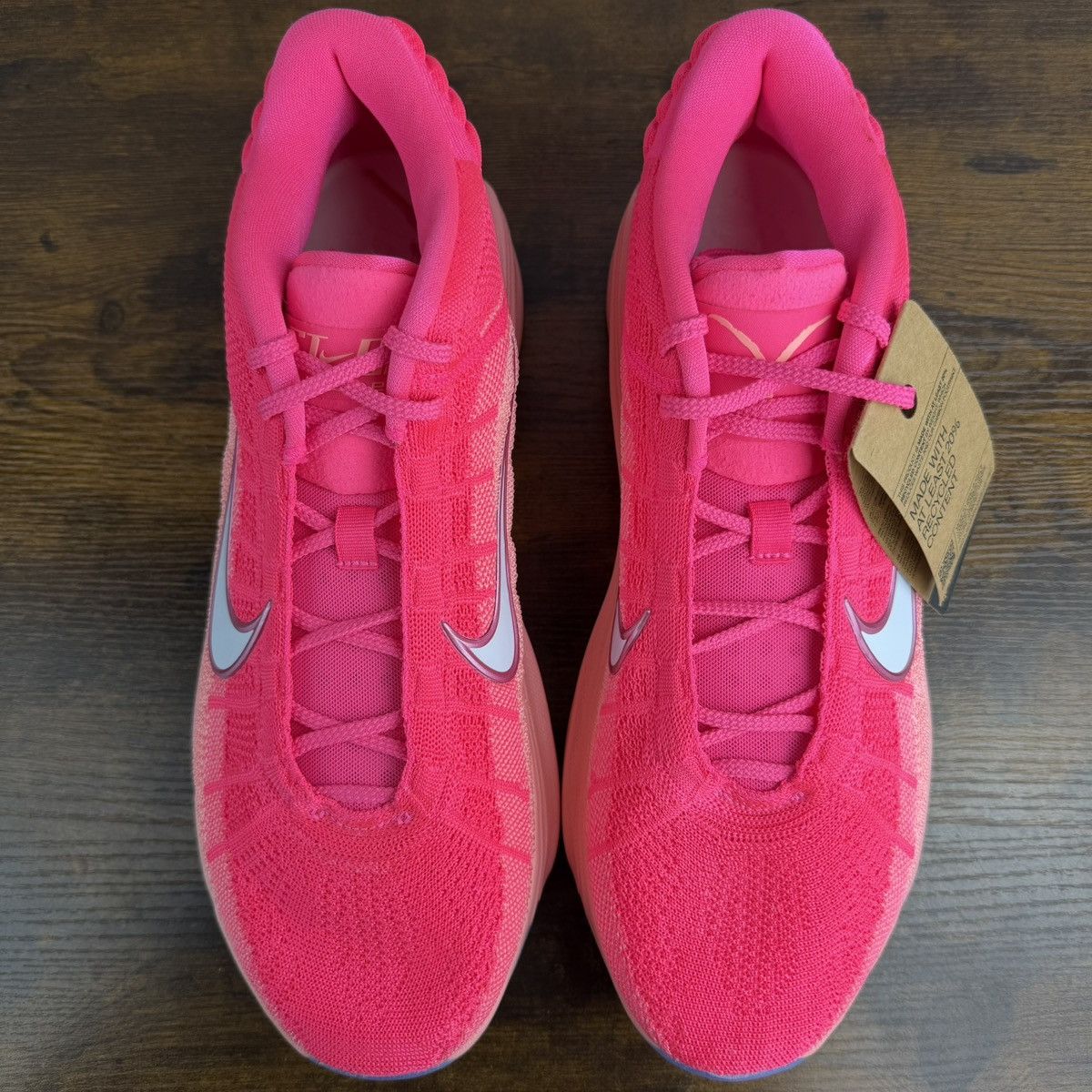 Nike NEW Nike Air Zoom GT Hustle 3 Think Pink Kay Yow HQ4996-600 Size US 15 / EU 48 - 5 Thumbnail