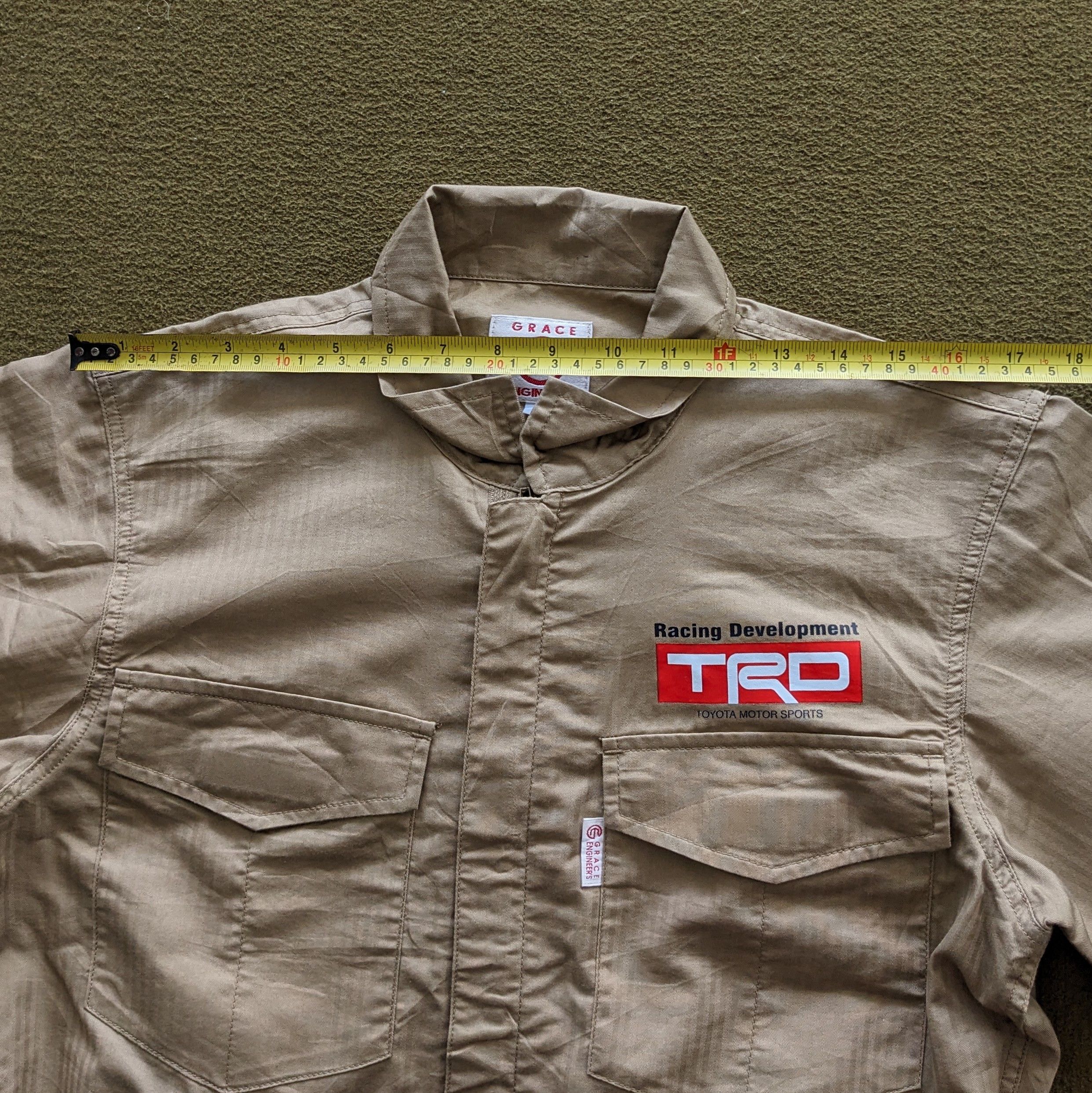 Vintage Vintage TRD TOYOTA Racing Coverall Workwear Custom Jacket Size US S / EU 44-46 / 1 - 7 Thumbnail