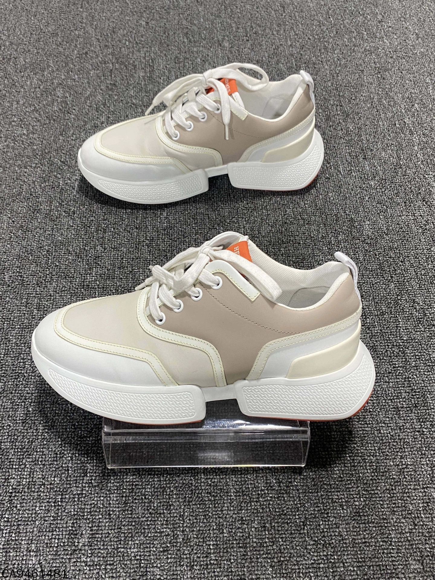 Hermes HERMES patchwork platform sneakers 98 new 37 Size US 6 / IT 36 - 4 Thumbnail