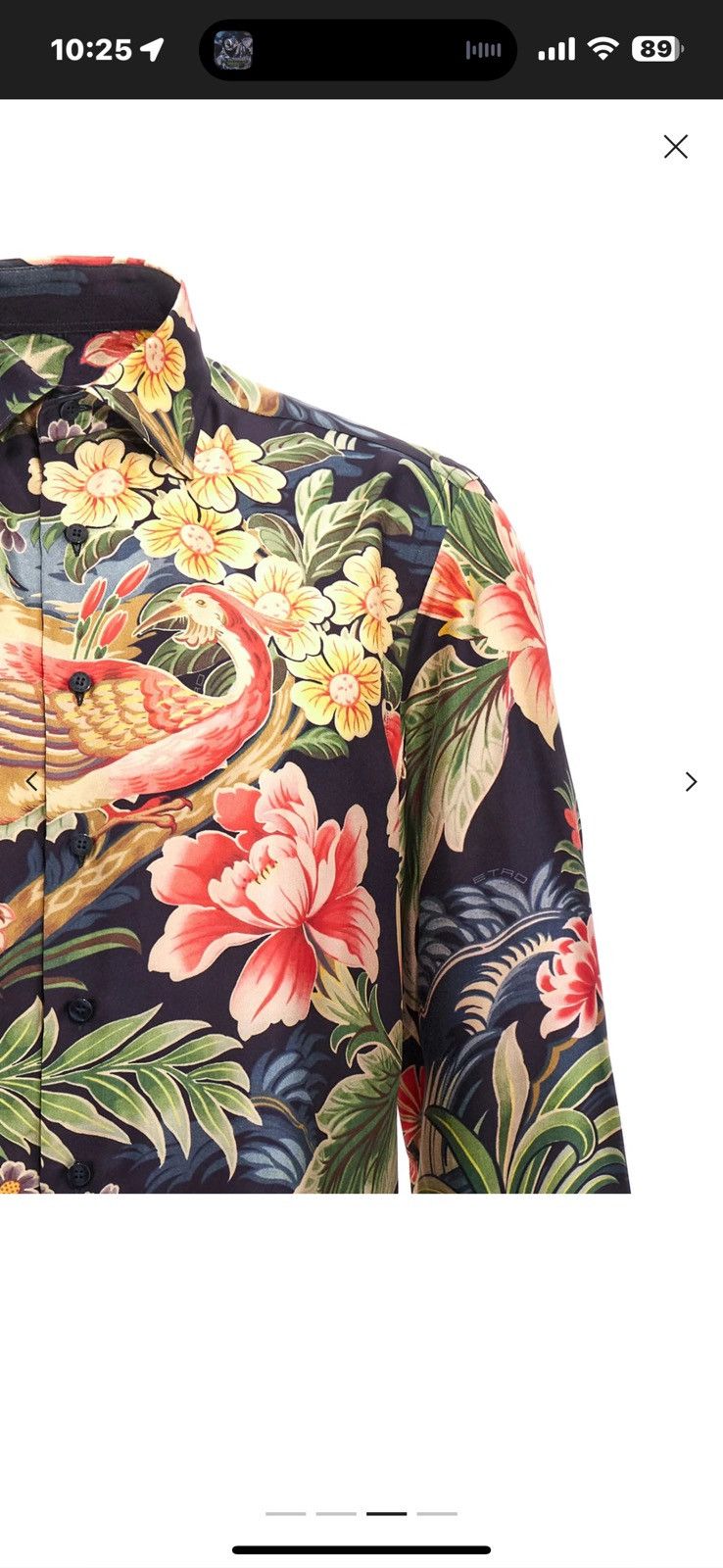 Etro ETRO Silk Floral Button Up Shirt Size US M / EU 48-50 / 2 - 3 Thumbnail