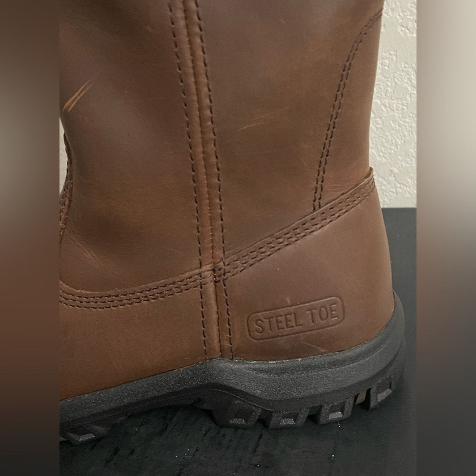 Caterpillar CAT Drawbar Steel Toe Caterpillar Boots Brown Men 7.5 Size US 7.5 / EU 40-41 - 4 Thumbnail