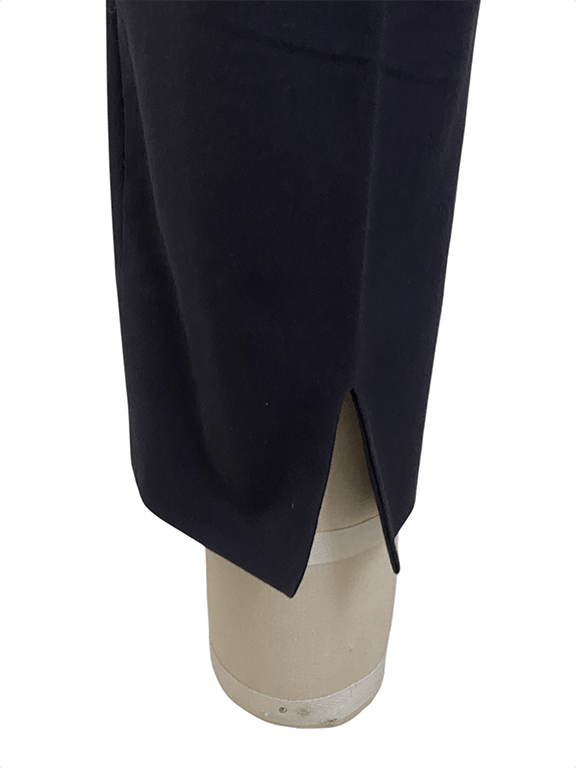 Piazza Sempione Navy tapered cigarette pant with waistband Size 30" / US 8 / IT 44 - 5 Thumbnail