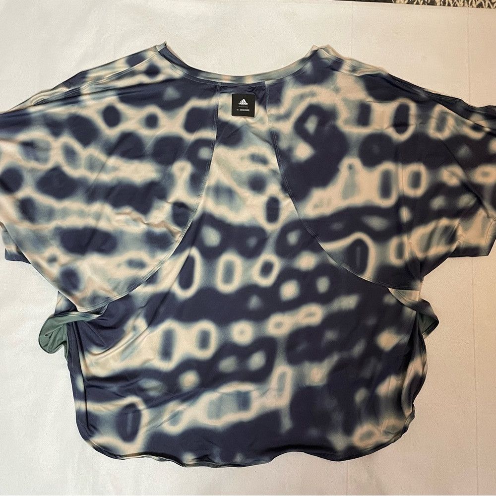 Adidas NWT New $85 Adidas & 11 HONORÉ Hazy Emerald T-Shirt Size 4X Size 4XL / US 24-26 - 9 Thumbnail