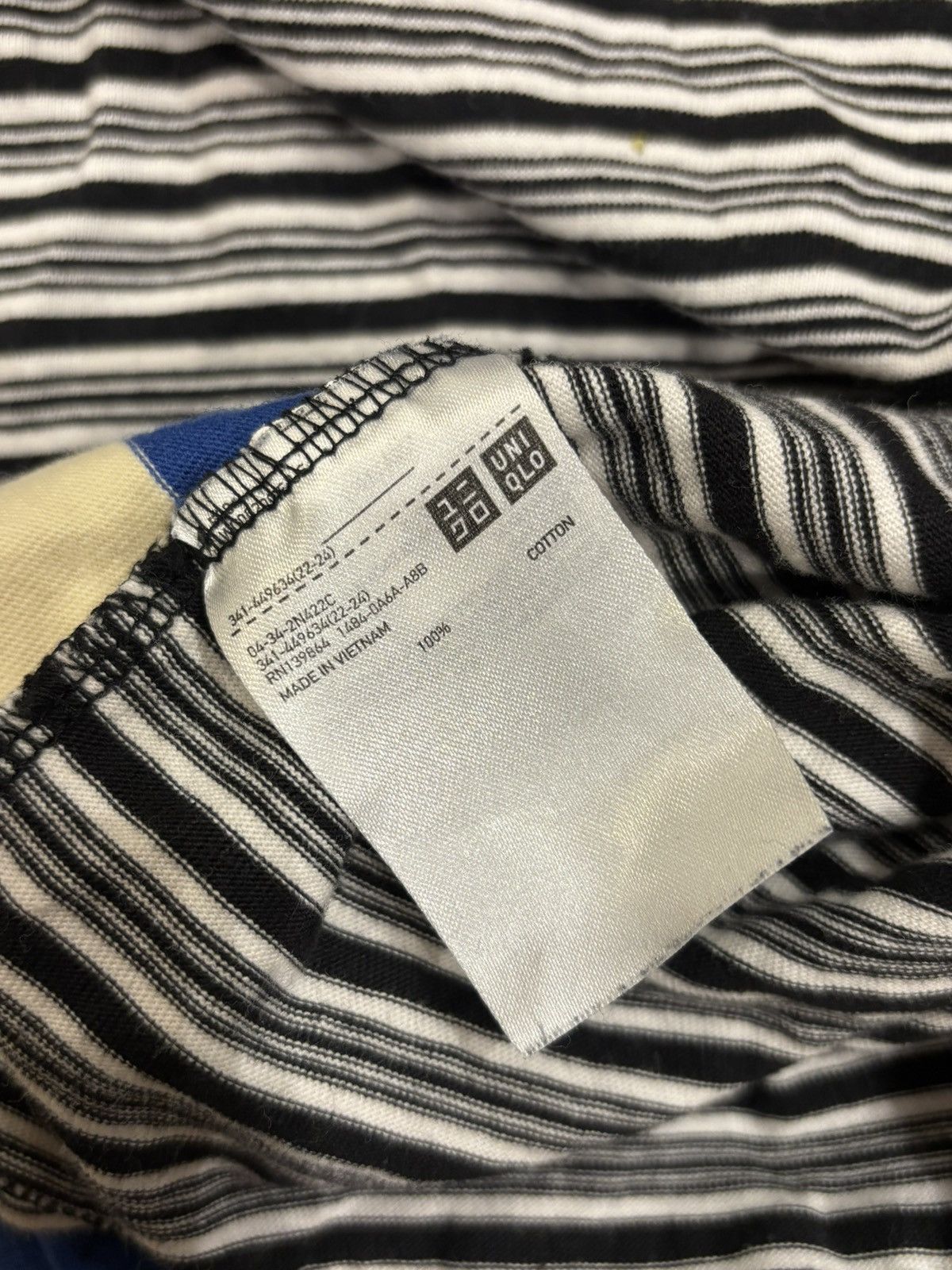Marni Marni X Uniqlo Blue White Striped Tee Size US M / EU 48-50 / 2 - 4 Thumbnail