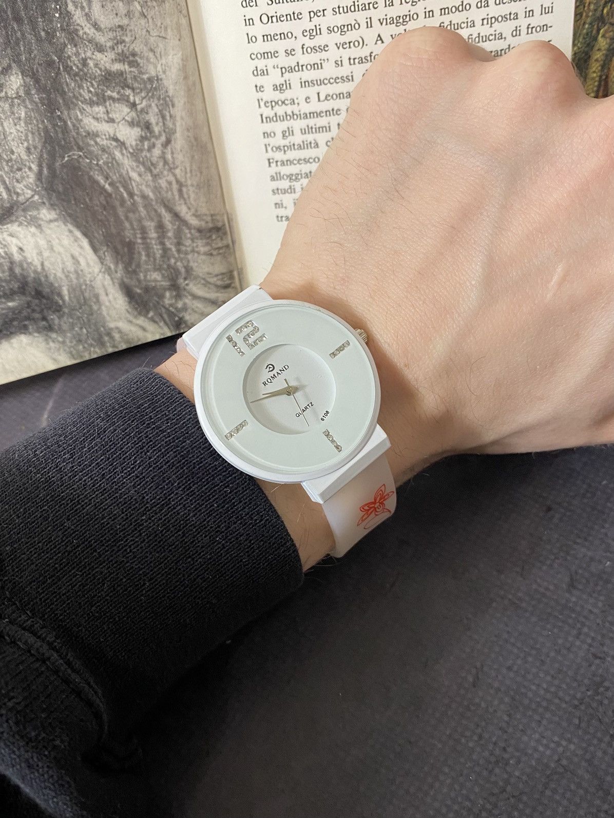 Hysteric Glamour RQMAND Futuristic Y2K Flower Watch Very Rare Retro Cyber Size ONE SIZE - 6 Thumbnail