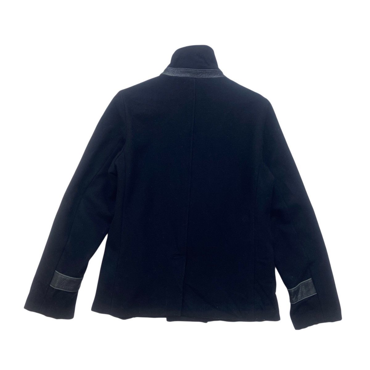 FDMTL Scanner Fundamental FDMTL Street Fashion Leather Wool Coat Size US XS / EU 42 / 0 - 4 Thumbnail