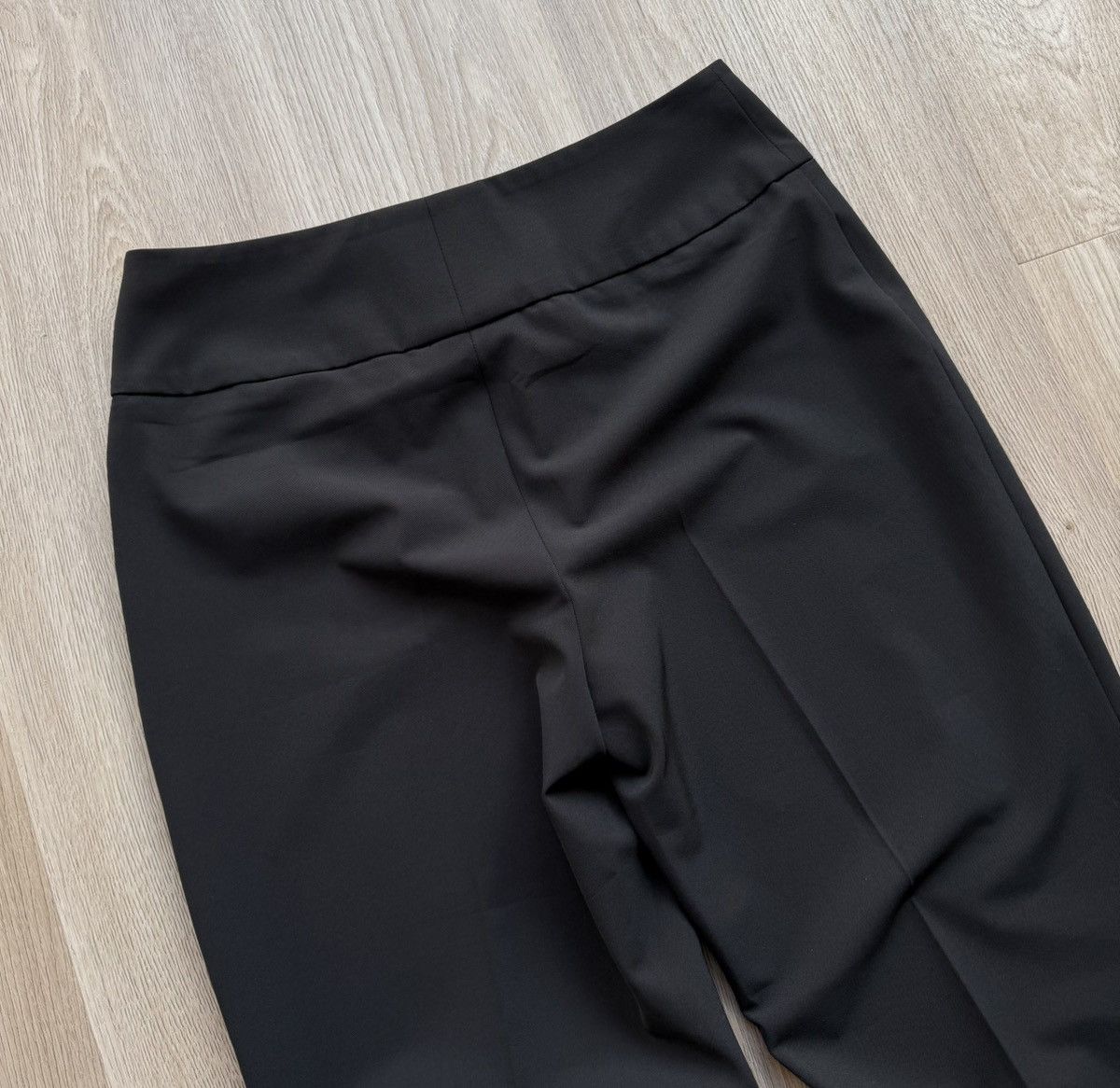 Vintage Raffaello Rossi Classic Black Trousers Dress Pants Size 38" / US 16 / IT 52 - 10 Thumbnail