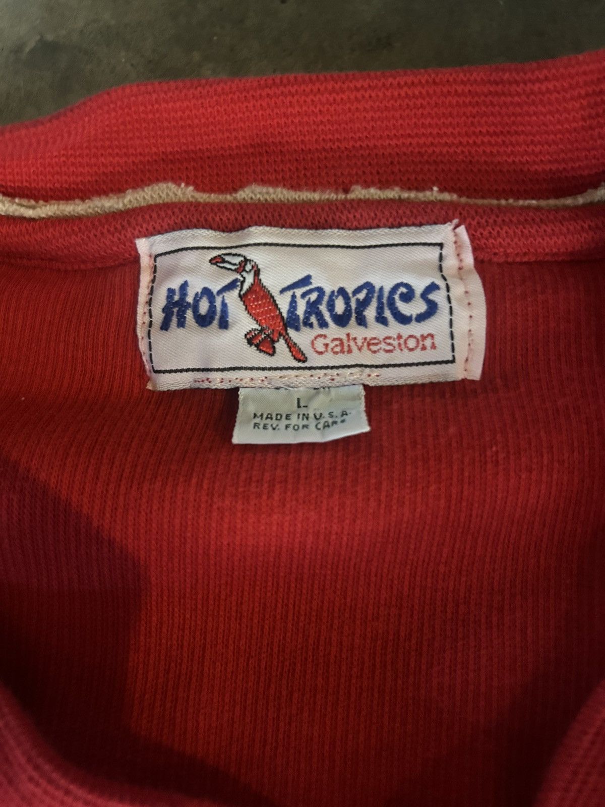 Vintage Vintage Red crewneck/sweater Size US M / EU 48-50 / 2 - 3 Thumbnail