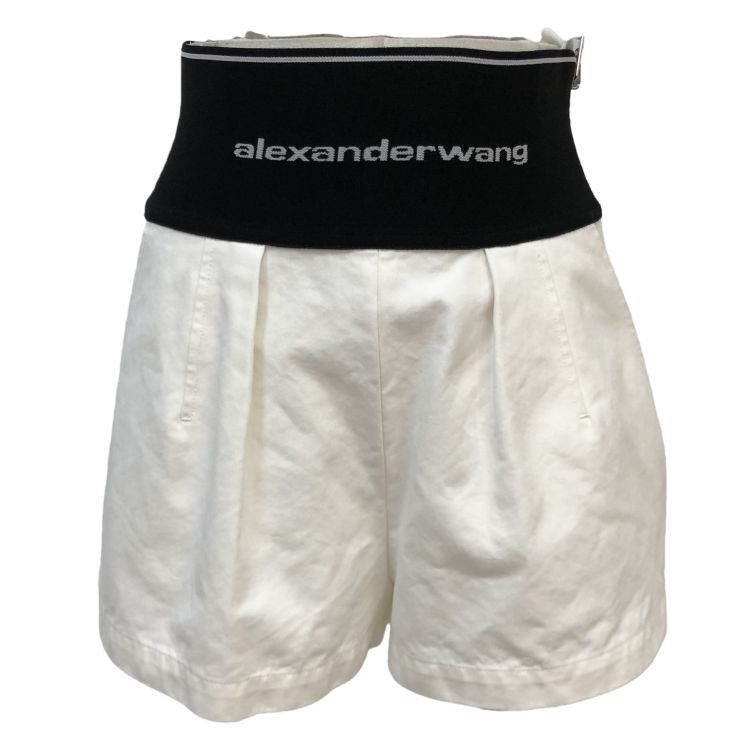 Alexander Wang Alexander Wang Logo Waistband Shorts Size 2 Size 26" / US 2 / IT 38 - 1 Thumbnail