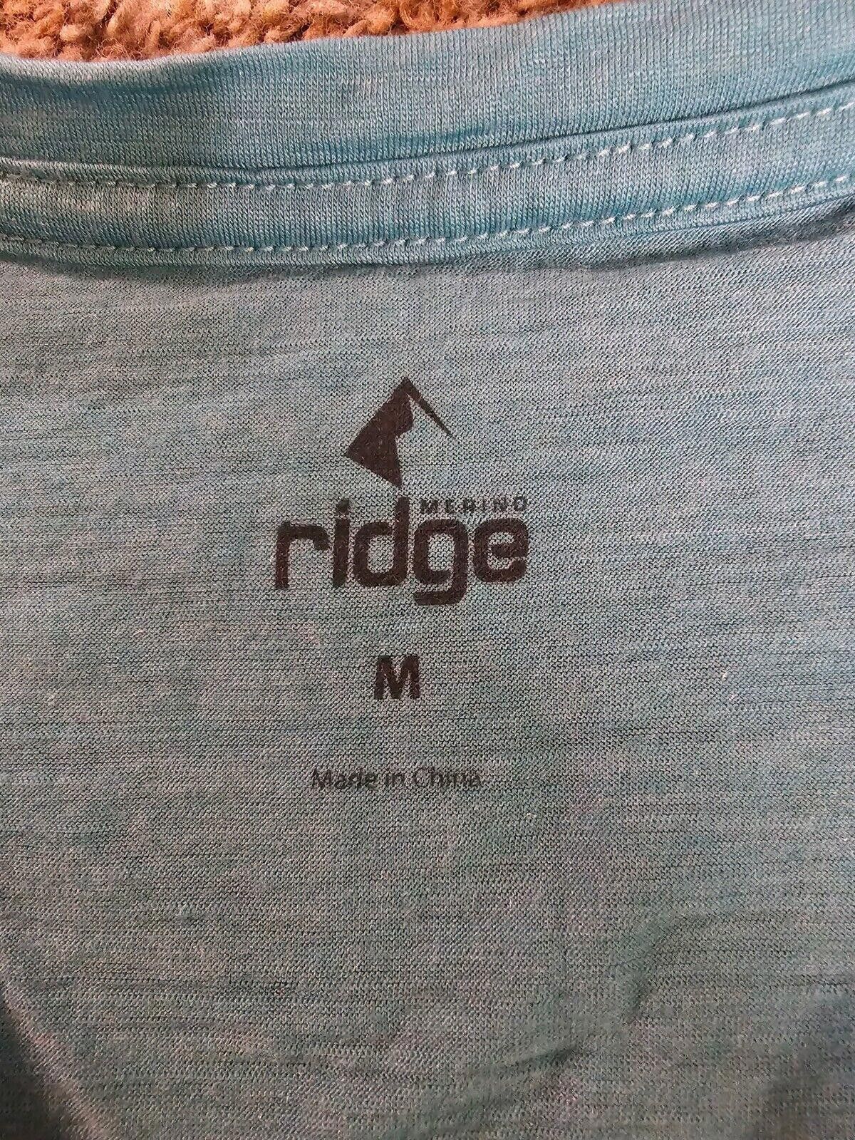 Designer Merino Ridge Tank Top Medium Blue Merino Wool Lyocell Size M / US 6-8 / IT 42-44 - 3 Thumbnail