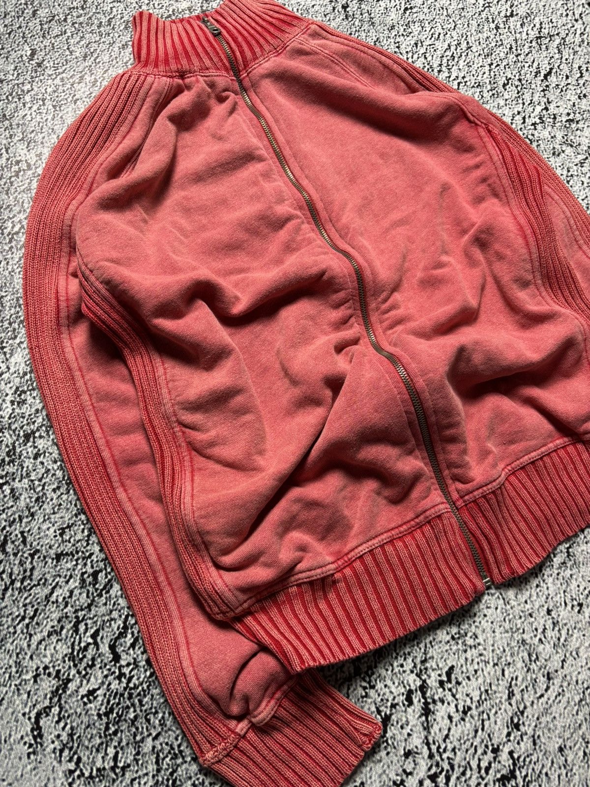 Vintage Vintage 2000s washed Printed sweater DIESEL style Size M / US 6-8 / IT 42-44 - 4 Thumbnail