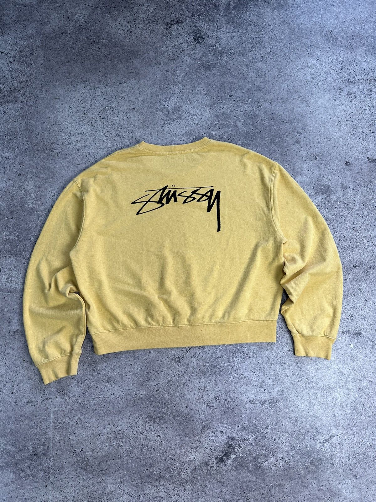 Vintage Stussy Y 2 K Sweatshirt Big Logo | Grailed