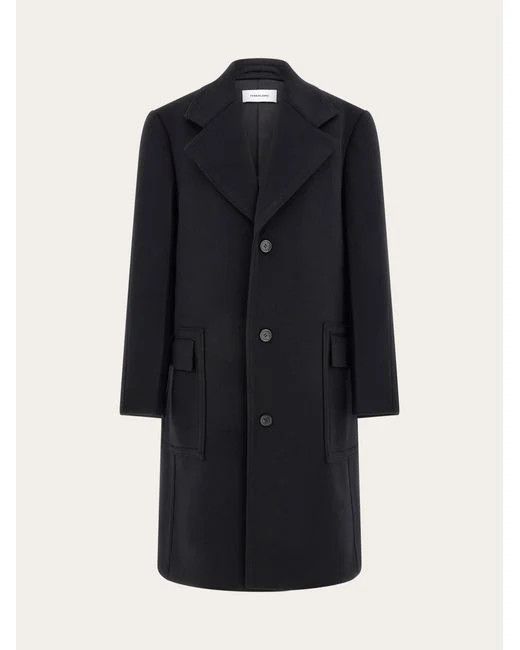 Salvatore Ferragamo o1s1rm0226 Coat in Black Size US S / EU 44-46 / 1 - 1 Preview