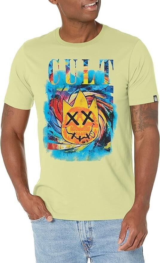 Cult Of Individuality Cult of Individuality Emoji Tee Citron Size US S / EU 44-46 / 1 - 1 Thumbnail