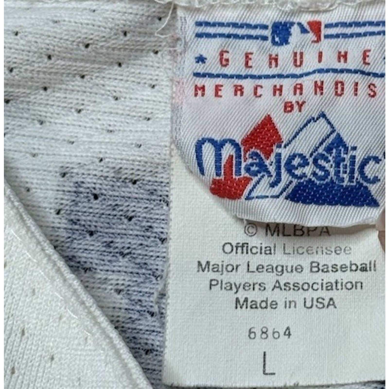Majestic Vintage 90’s Majestic New York Yankees Baseball Jersey Large Size US L / EU 52-54 / 3 - 5 Thumbnail