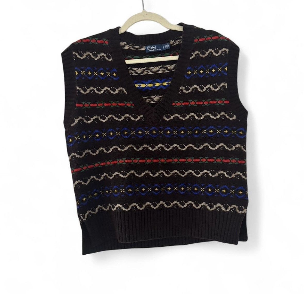 Polo Ralph Lauren Polo Ralph Lauren Fair Isle Sweater Vest size S Size S / US 4 / IT 40 - 1 Thumbnail