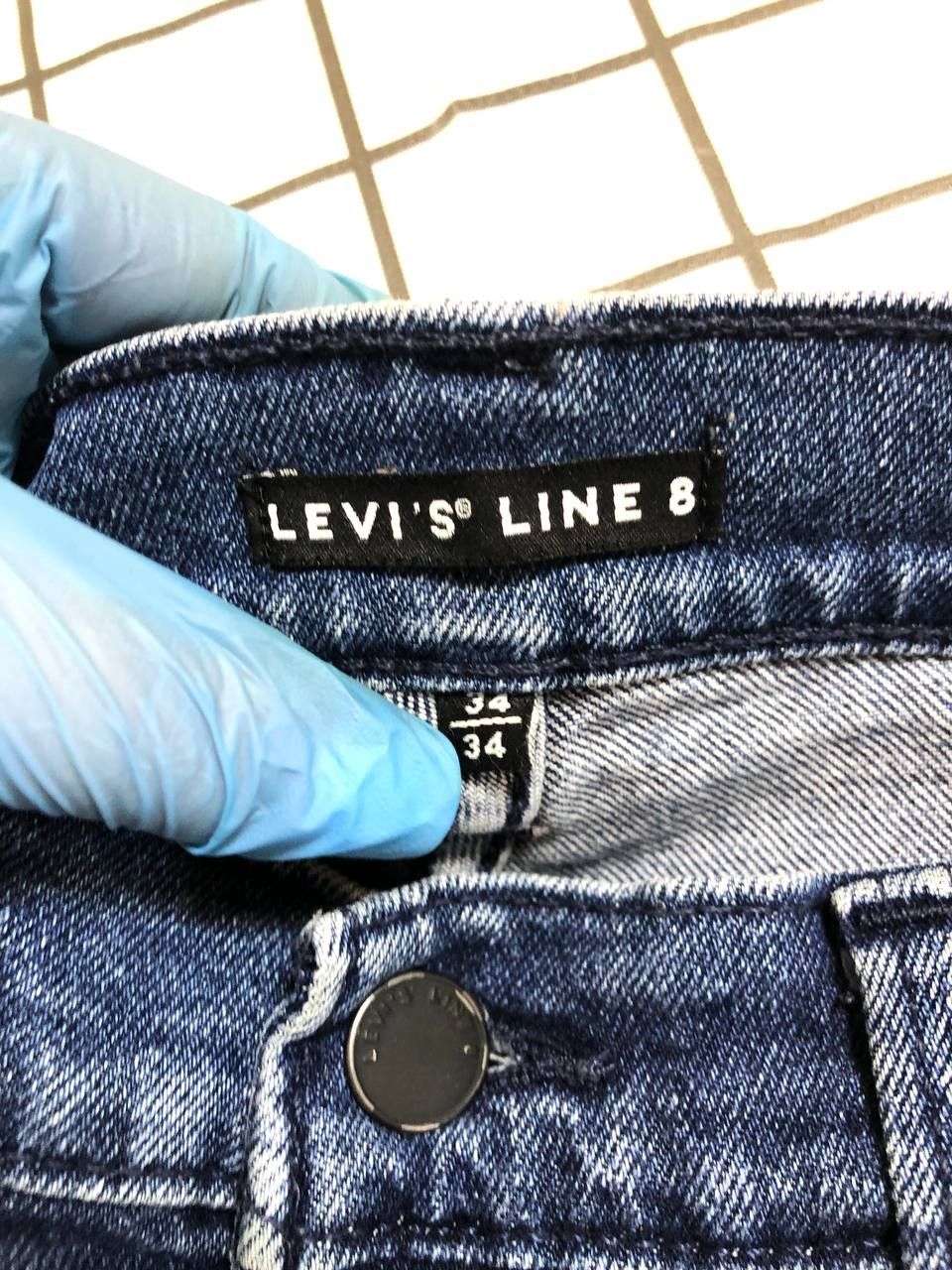 Levi's jeans pants Levi's LINE 8 crazy Y2K vintage streetwear Size US 34 / EU 50 - 12 Thumbnail