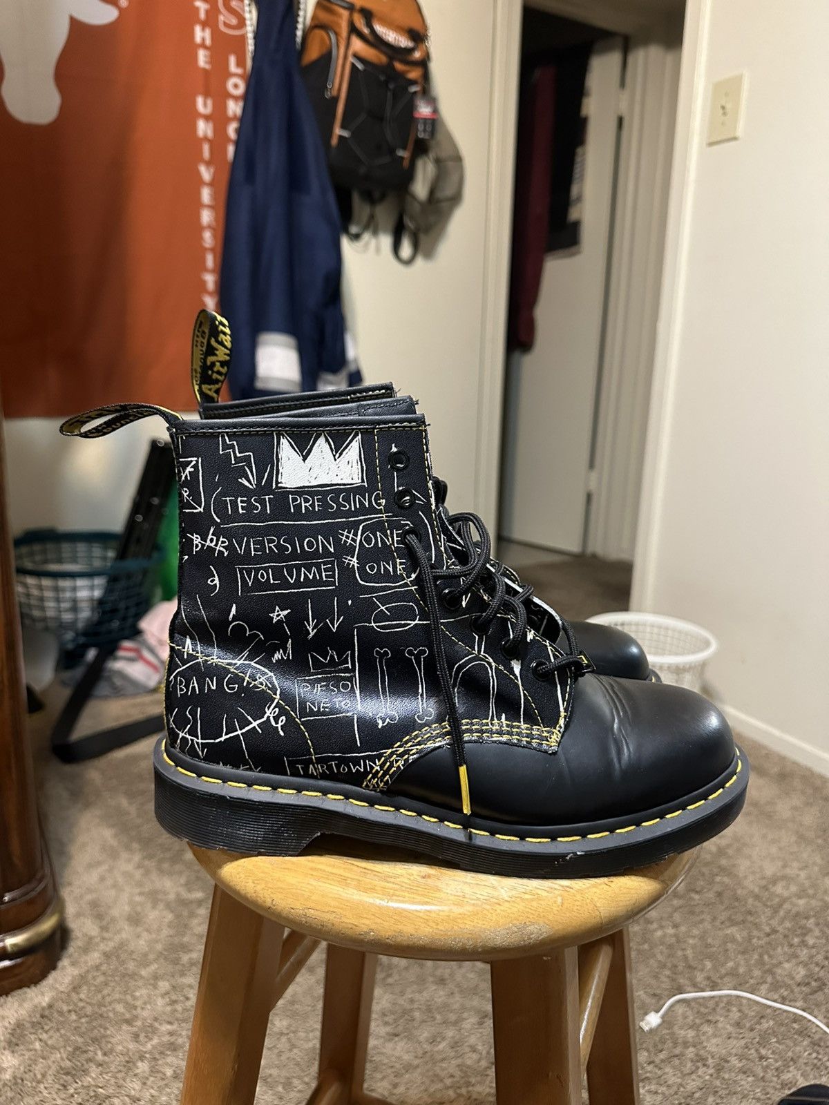Dr. Martens Vintage Dr. Martens 1460 “Jean-Michel Basquiat” 2020 size 9 Size US 9 / EU 42 - 1 Thumbnail