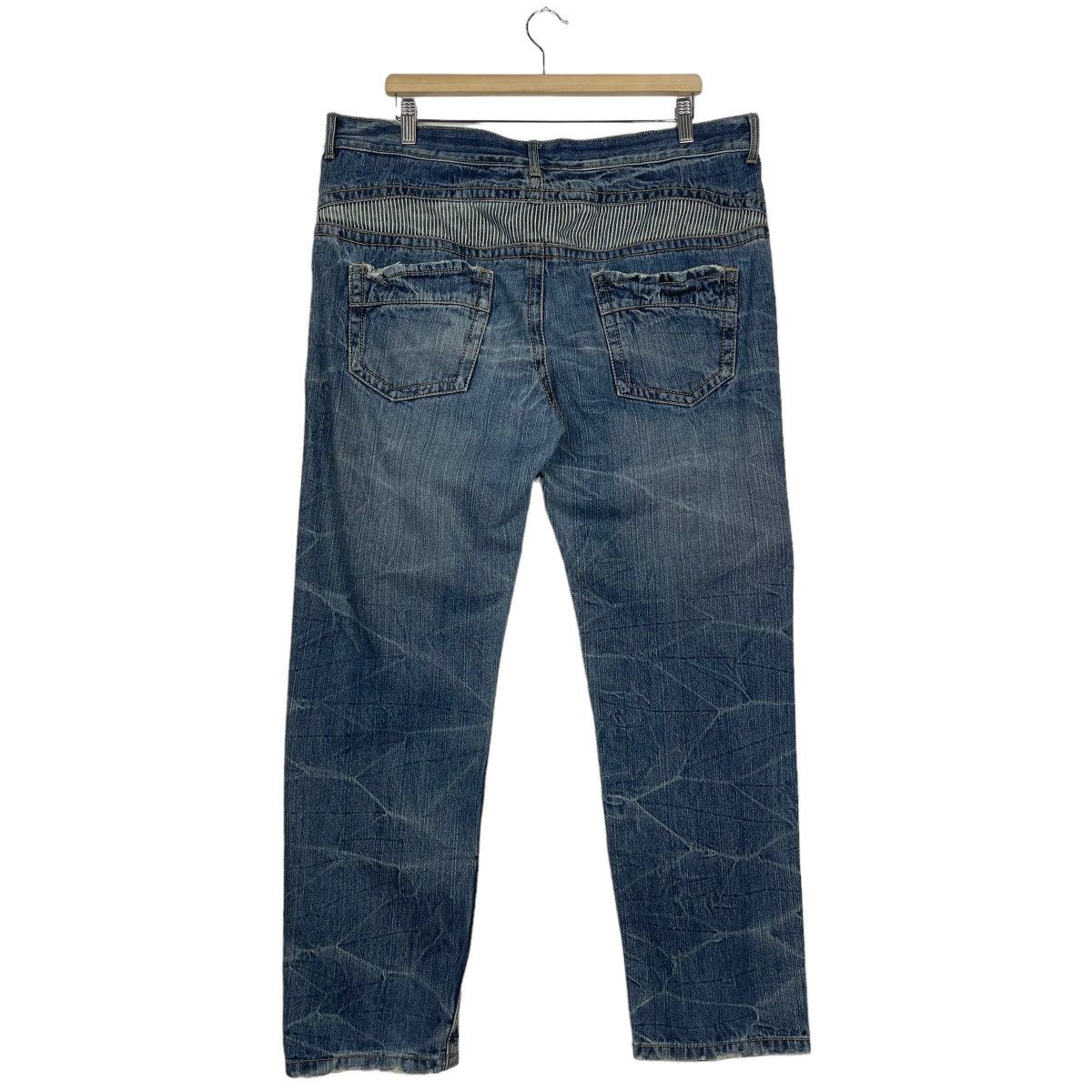 Hysteric Glamour JAPANASE BRAND FLARE DENIM INSPIRED TORNADO MART Size US 40 / EU 56 - 7 Thumbnail