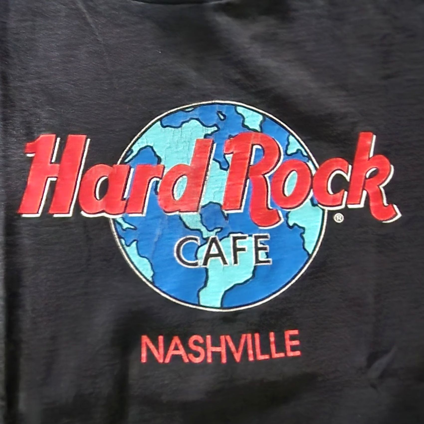 Hard Rock Cafe VINTAGE Hard Rock Cafe Nashville T Shirt Tee XL Single Stitch Made In USA Size US XL / EU 56 / 4 - 2 Thumbnail