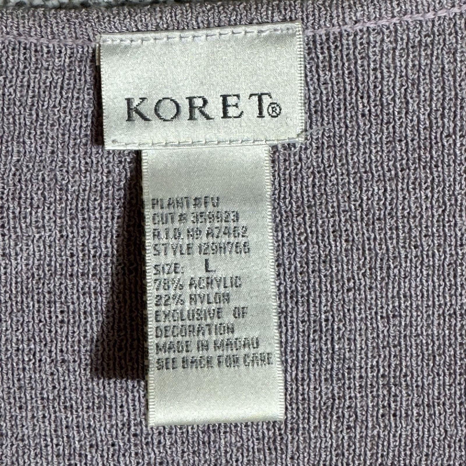 Other Koret Sweater Vest Large Cottagecore Embroidered Vintage 90s Size L / US 10 / IT 46 - 5 Thumbnail