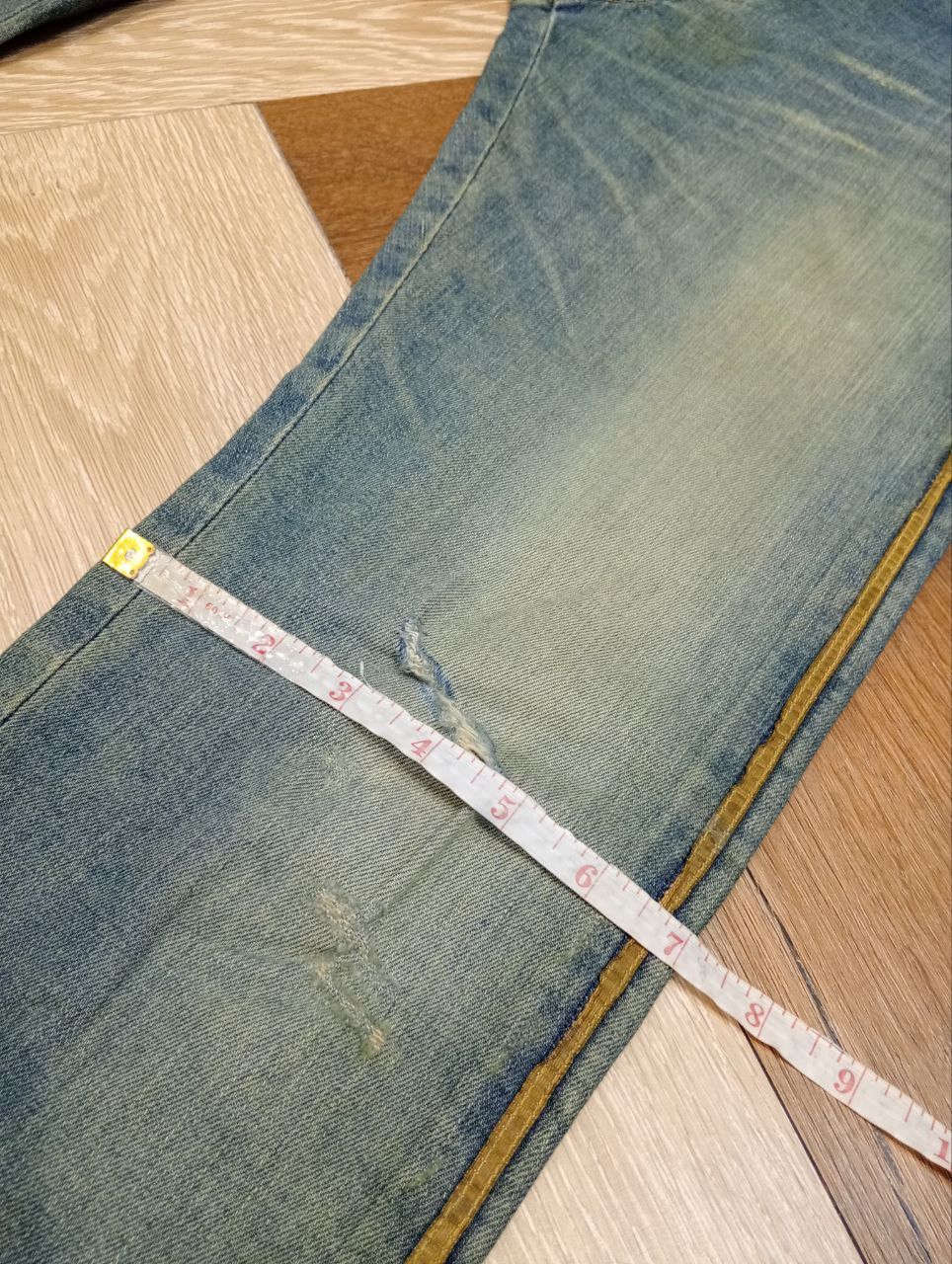 Maison MIHARA YASUHIRO MIHARAYASUHIRO JAPAN WASHED STRETCH DENIM PANTS Size US 34 / EU 50 - 20 Thumbnail
