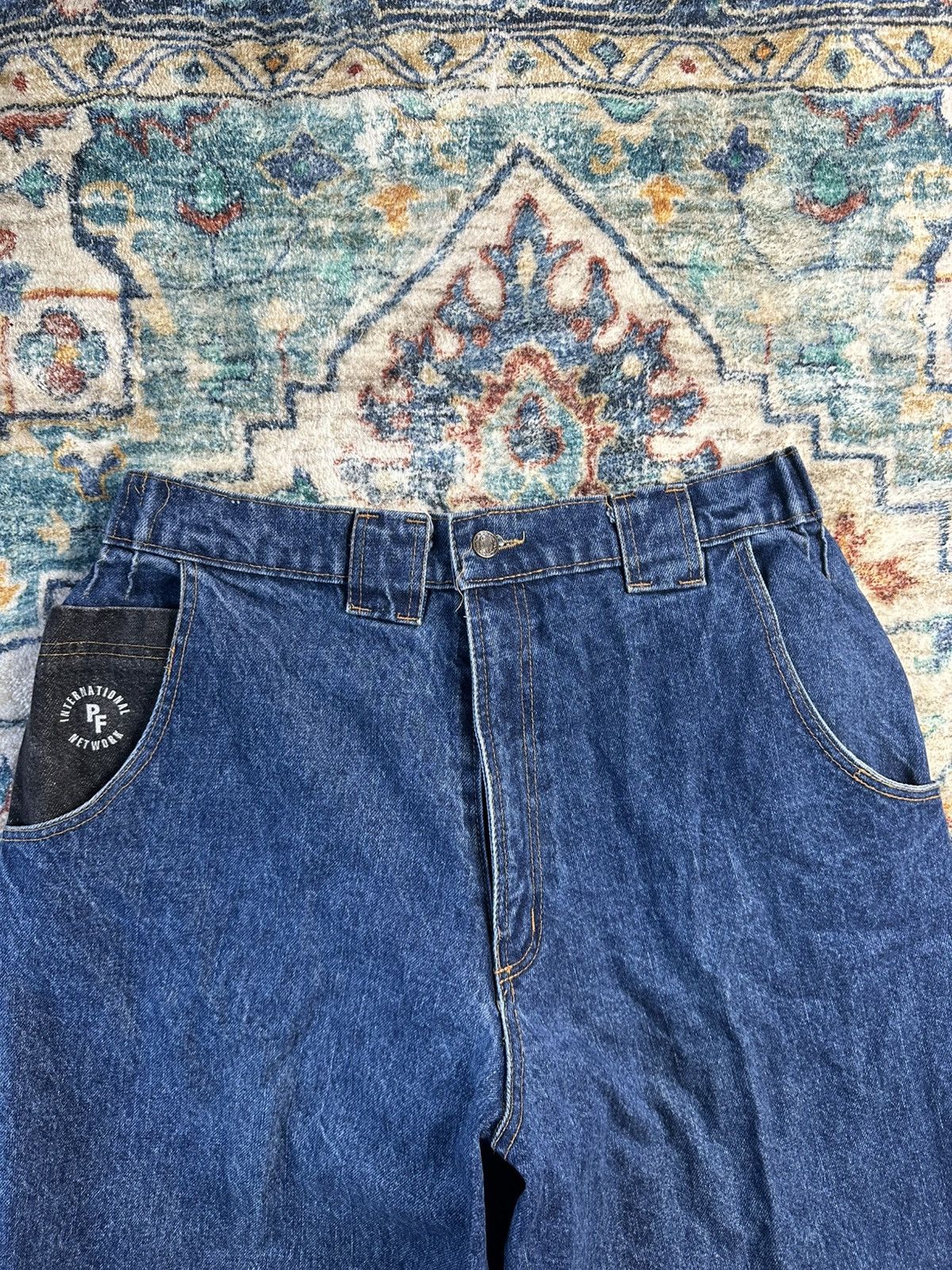 Phat Farm × Vintage Vintage Y2K Phat Farm Baggy Jeans Size 34 Size US 34 / EU 50 - 5 Thumbnail