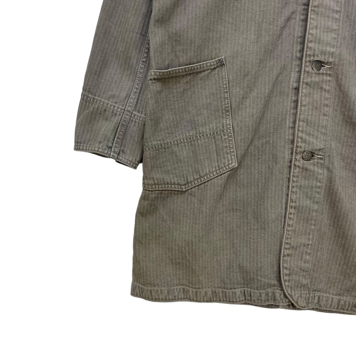 Lee 🔥Vtg 90s Lee Sanforized Union Made Chore Coat Workwear Size US M / EU 48-50 / 2 - 4 Thumbnail