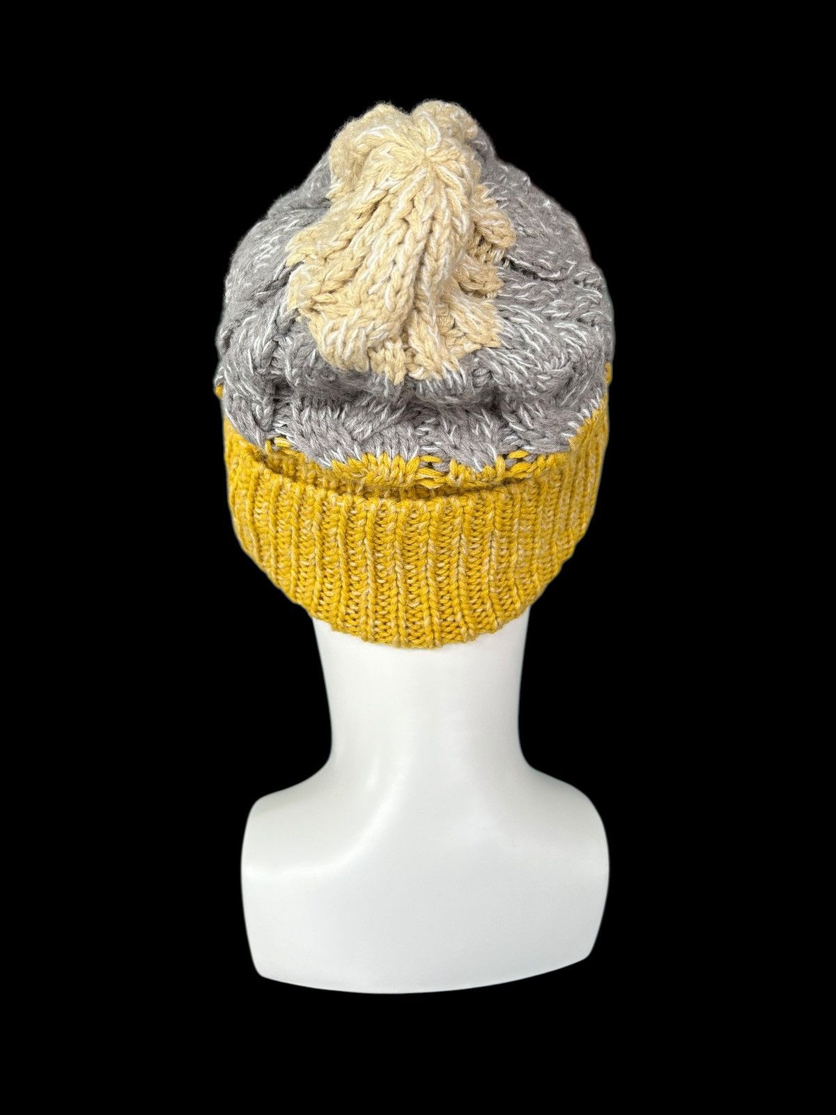 Japanese Brand × Kapital × Vintage Crochet Knitted Japanese Style Beanie Hats Rare 🎌☠️☠️ Size ONE SIZE - 5 Thumbnail