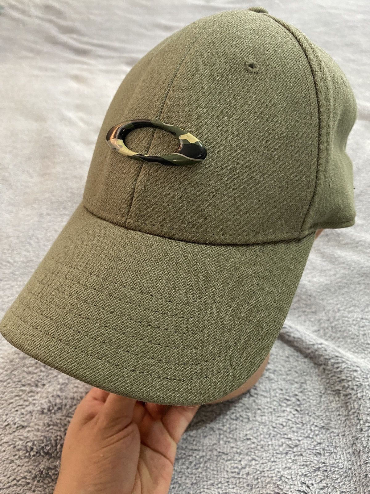 Oakley Vintage Oakley cap distressed Y2k millitary Style Size ONE SIZE - 5 Thumbnail