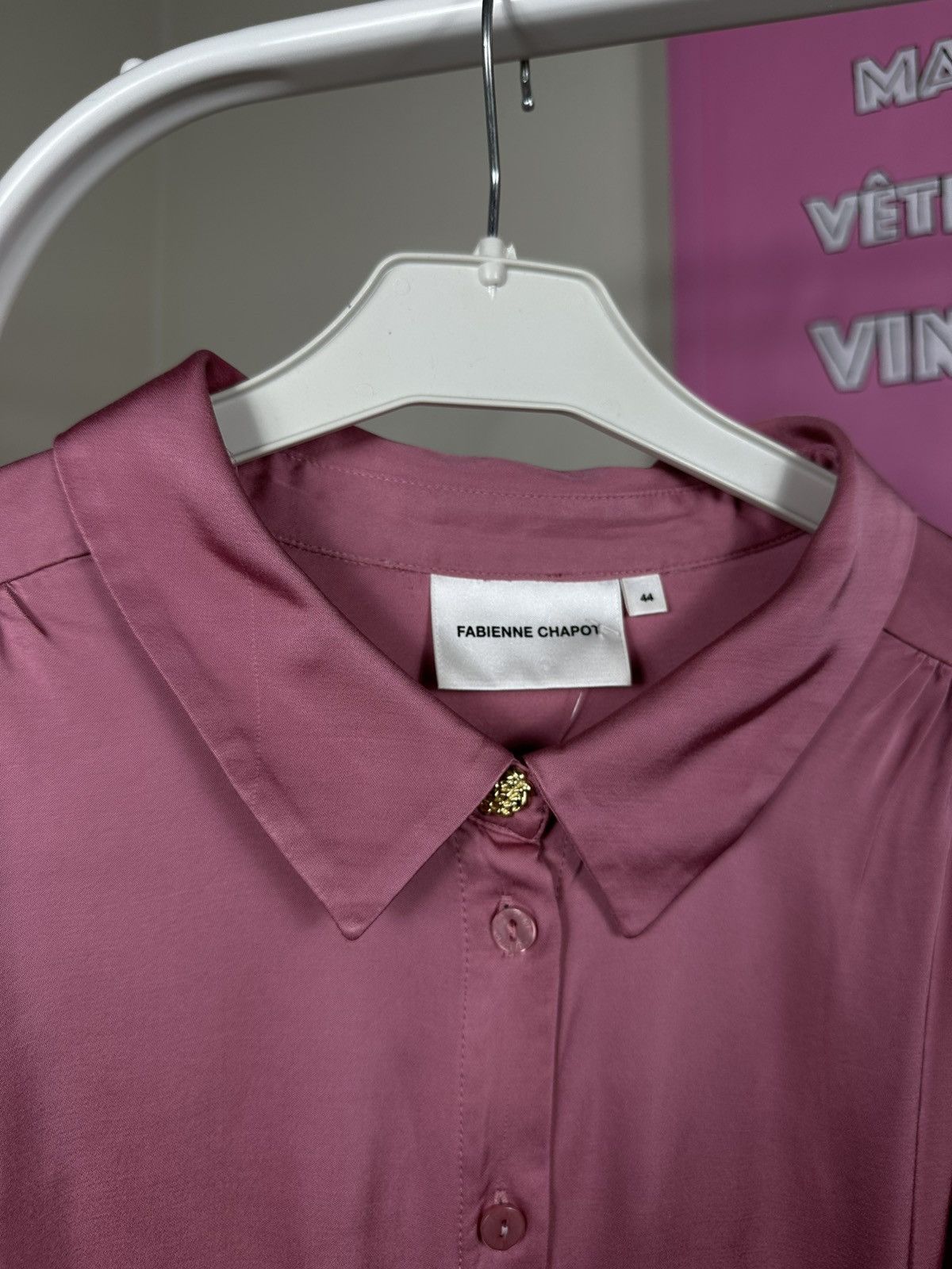 Other Fabienne Chapot Luca Blouse Button Up Size M / US 6-8 / IT 42-44 - 11 Thumbnail