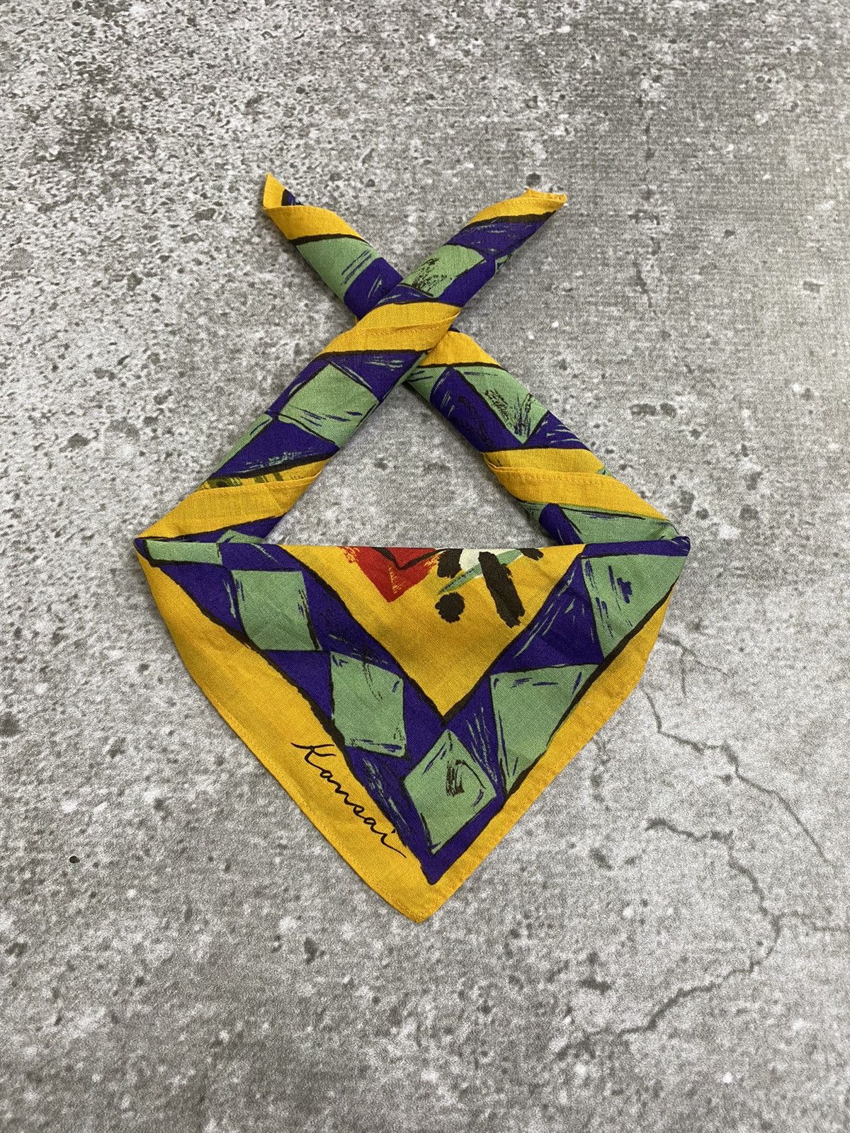 Kansai Yamamoto Kansai Yamamoto Handkerchief / Bandana / Neckerchief Size ONE SIZE - 1 Thumbnail