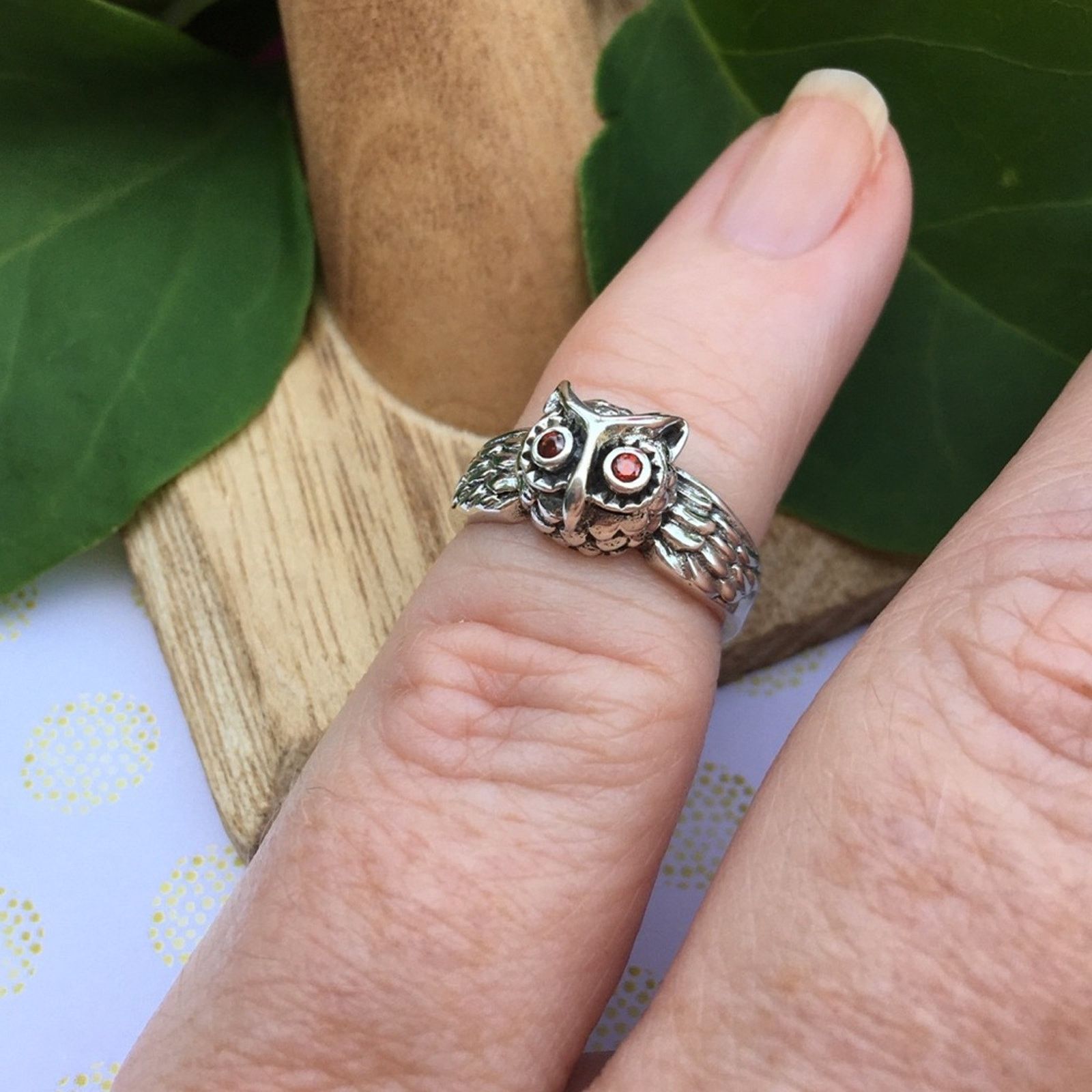 The Unbranded Brand Owl Sterling Silver Toe Ring Midi Ring Size ONE SIZE - 5 Thumbnail
