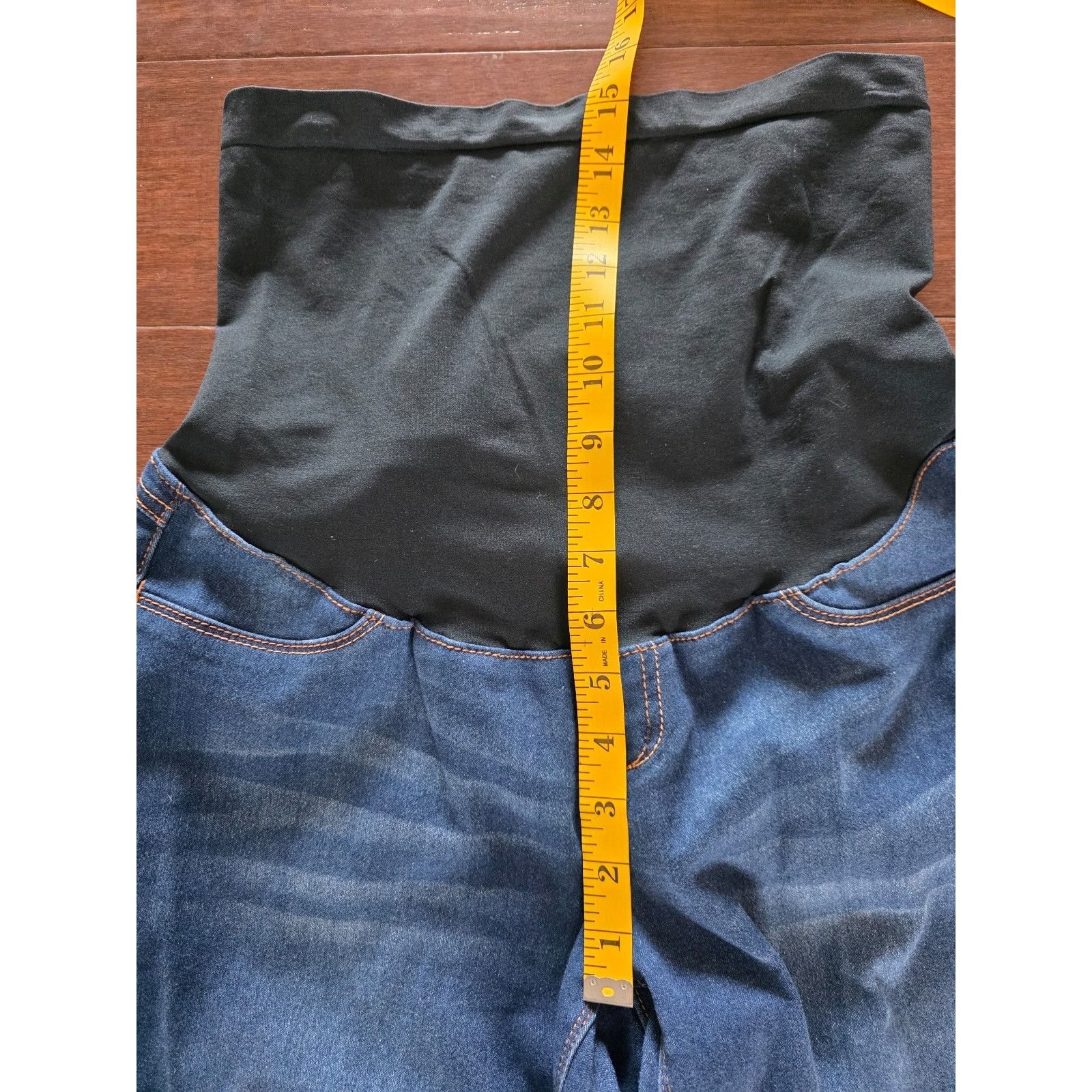Other 1822 Denim Maternity Ankle Skinny Jeans Size 10/30 Size 32" / US 10 / IT 46 - 5 Thumbnail