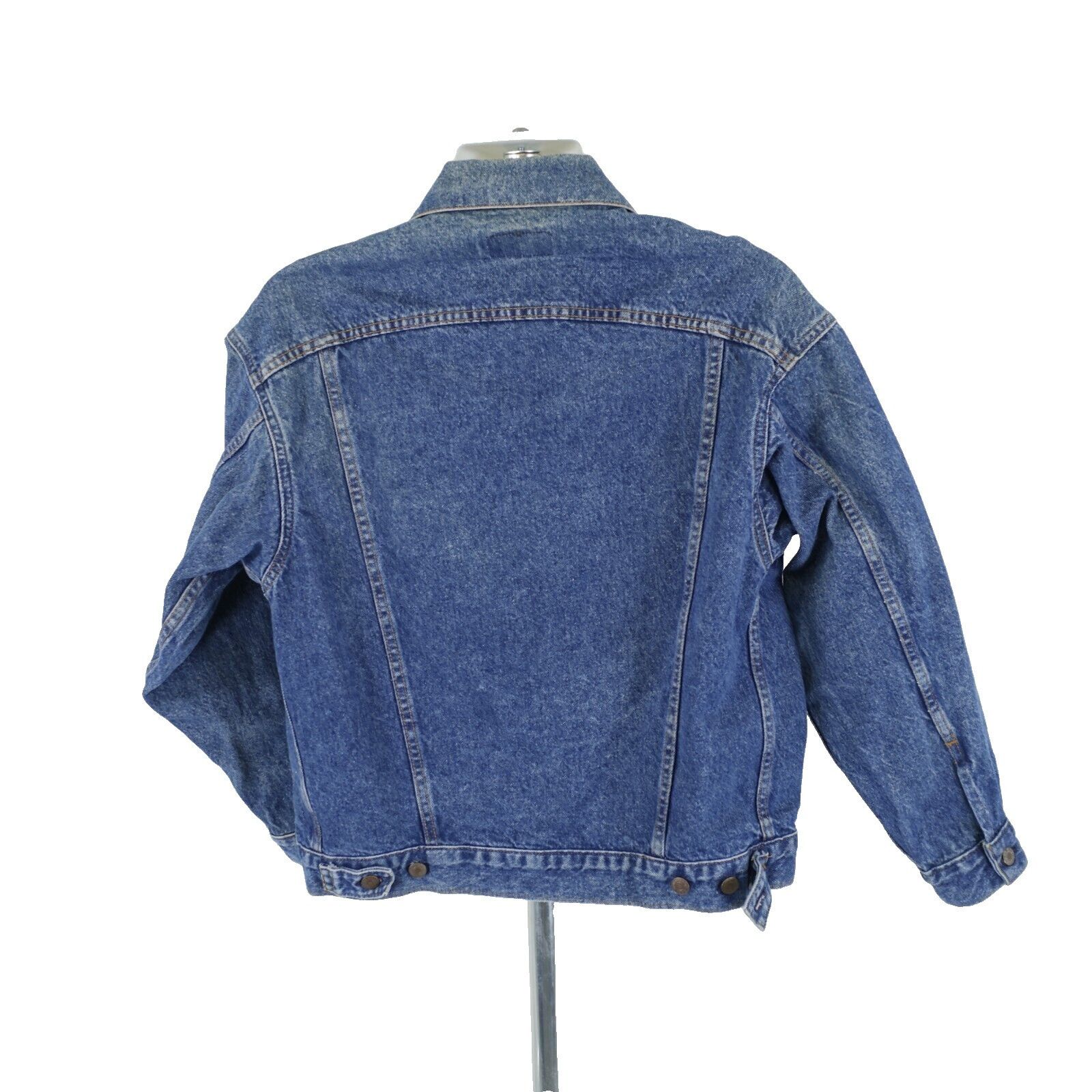 Levi's Vintage USA Levi's Blue Denim Jean Trucker Jacket Medium Size US M / EU 48-50 / 2 - 8 Thumbnail