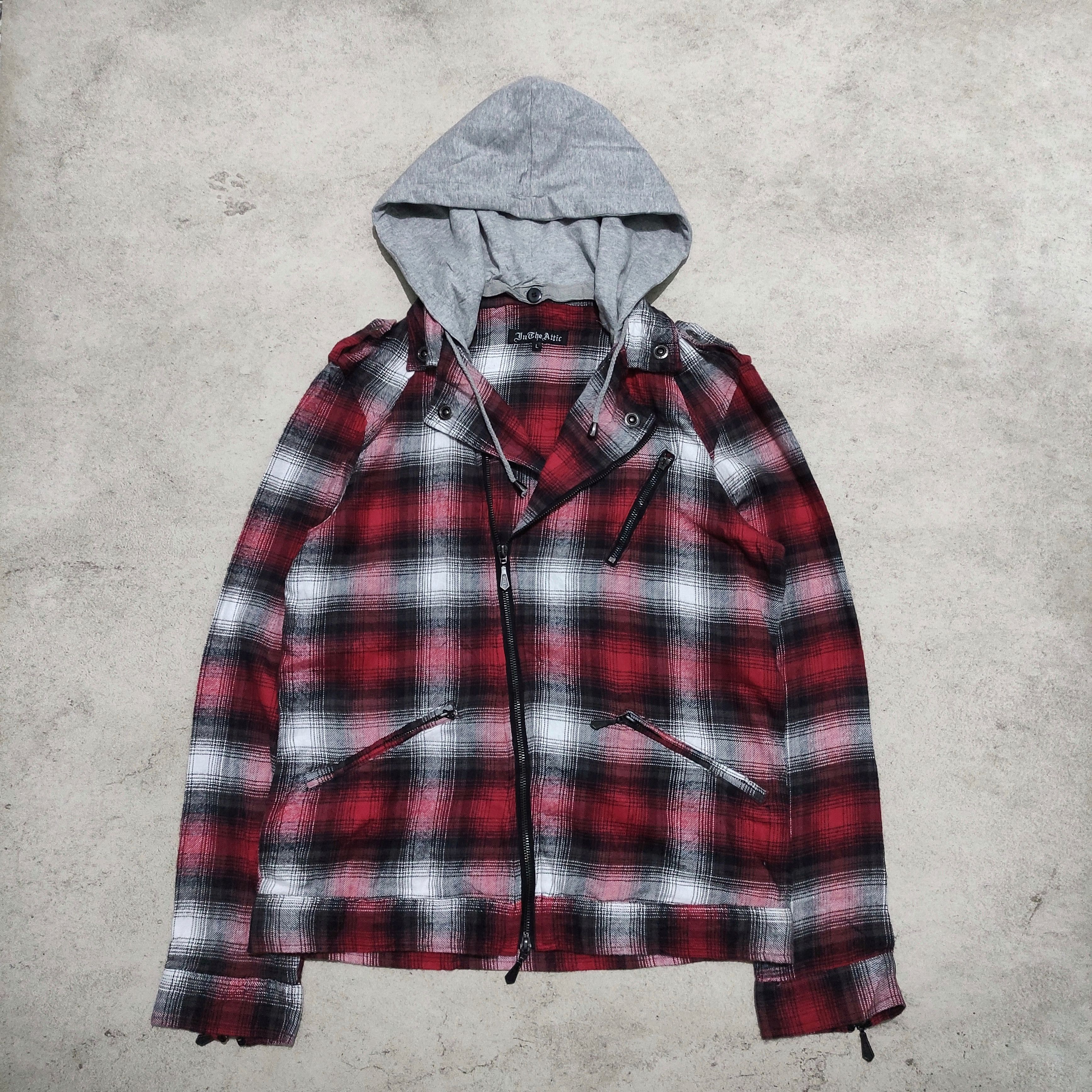 If Six Was Nine In The Attic Bikers Jacket Japanese brand Size US L / EU 52-54 / 3 - 2 Thumbnail